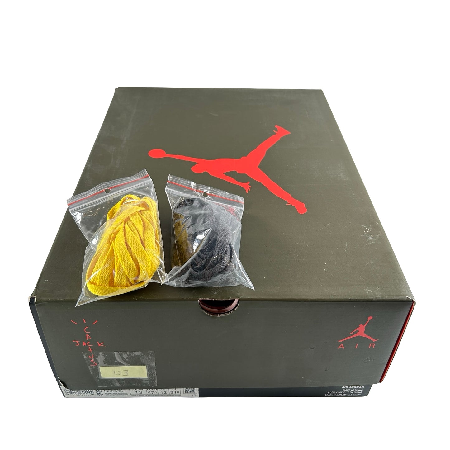 CN1084 200 Jordan 6 Retro Travis Scott [USED] - 13 M (Used3)