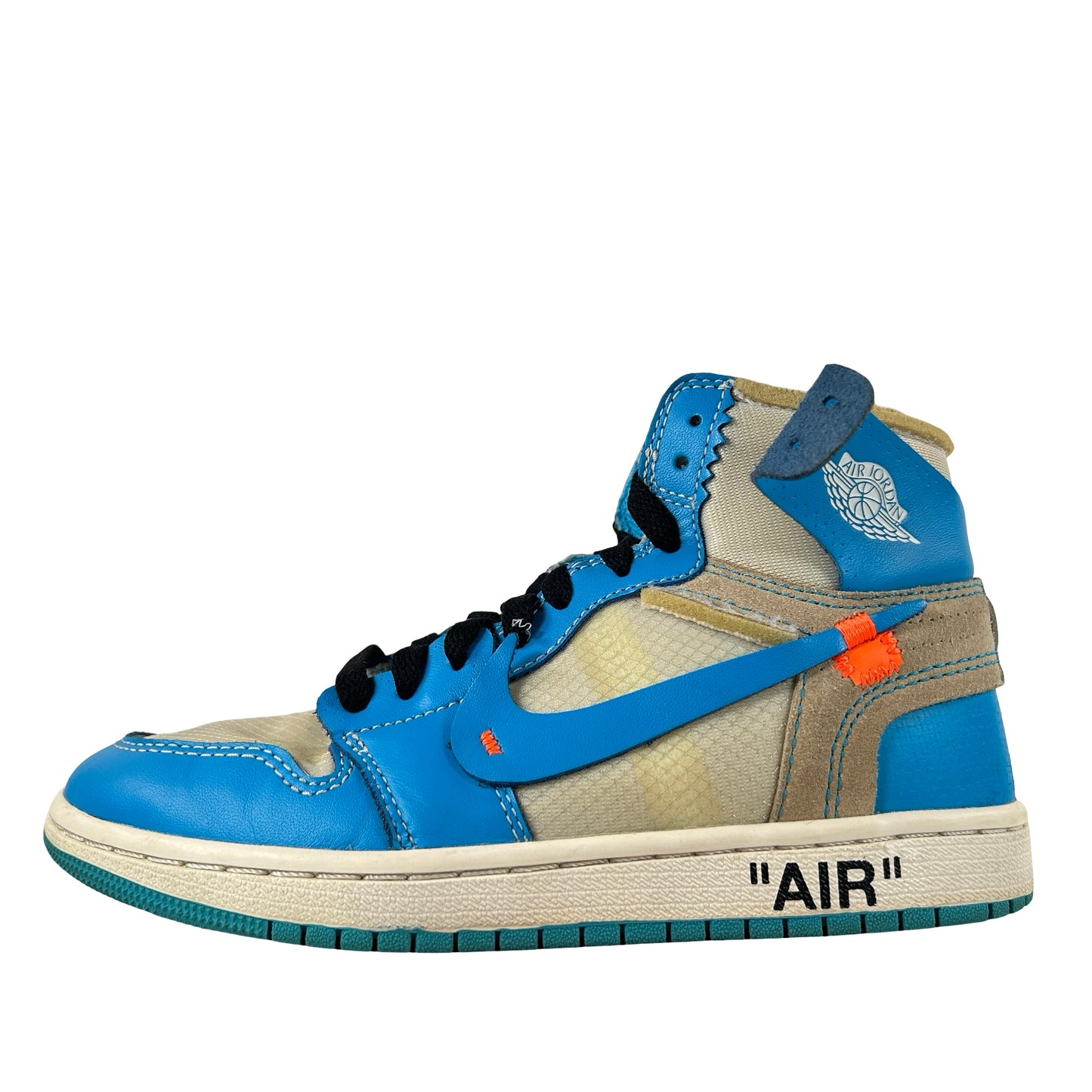 AQ0818 148 Jordan 1 Retro High Off-White UNC [USED] - 5 Y (Used) (Replace Box)