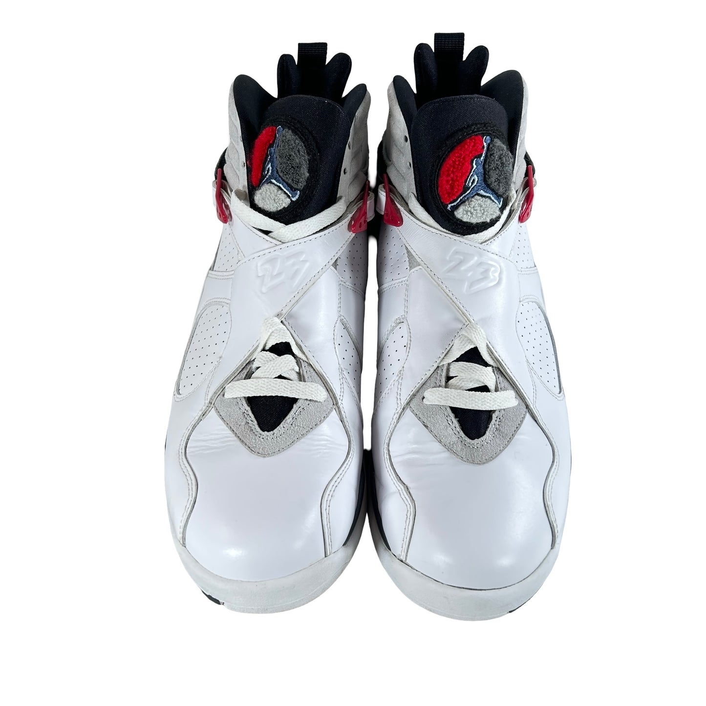 305381 100 Jordan 8 Retro White True Red (2025) [USED] - 11.5 M (Used2)