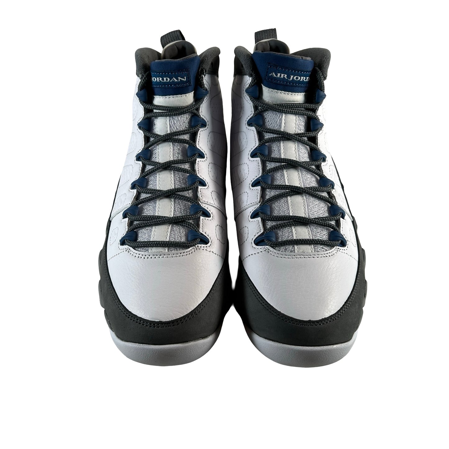 HV4794 100 Jordan 9 Retro Flint Grey French Blue (2026) [USED] - 9.5 M (VNDS)