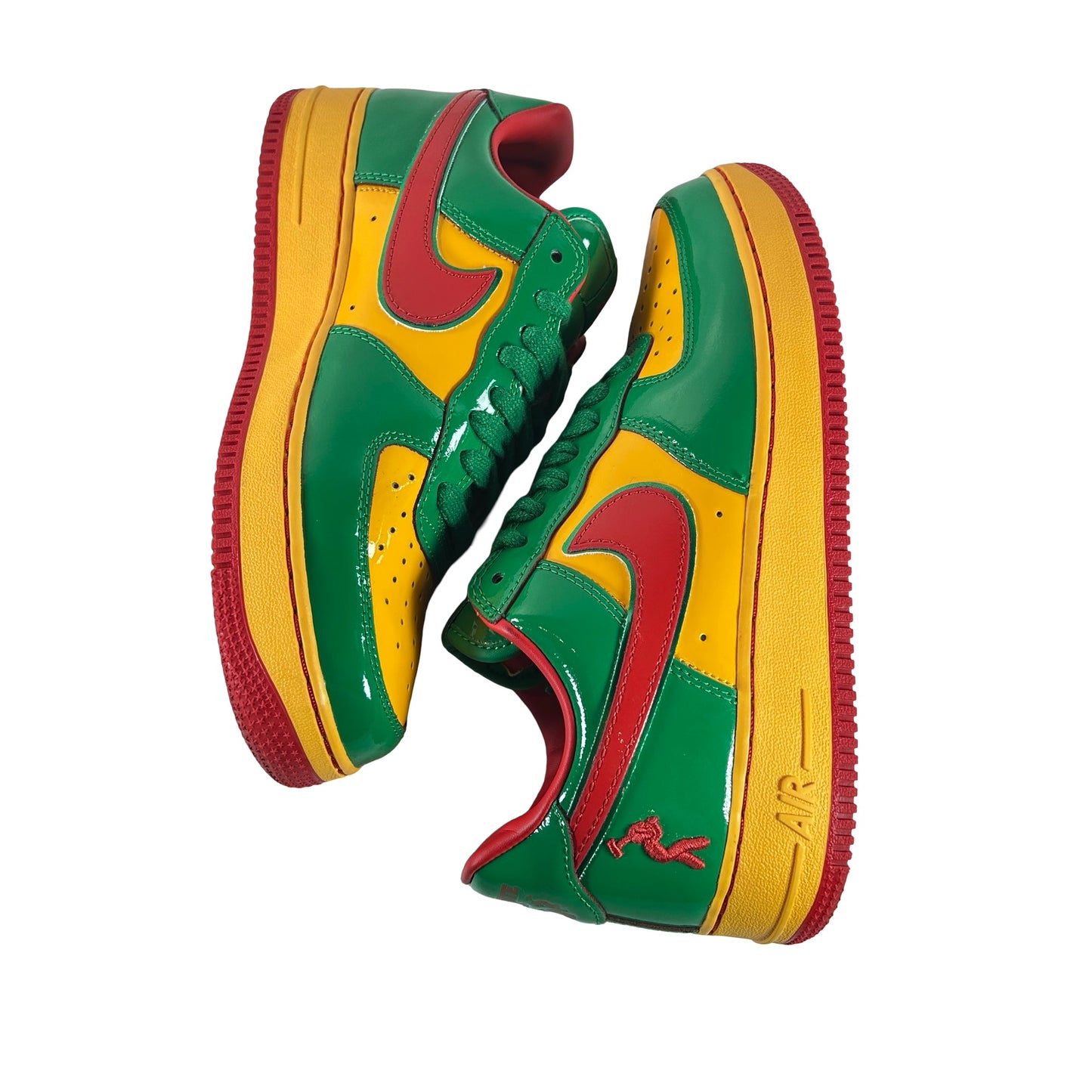 IH4383 300 Nike Air Force 1 Low Lil Yachty Concrete Boys Lucky Green [USED] - 8 M (Used2)