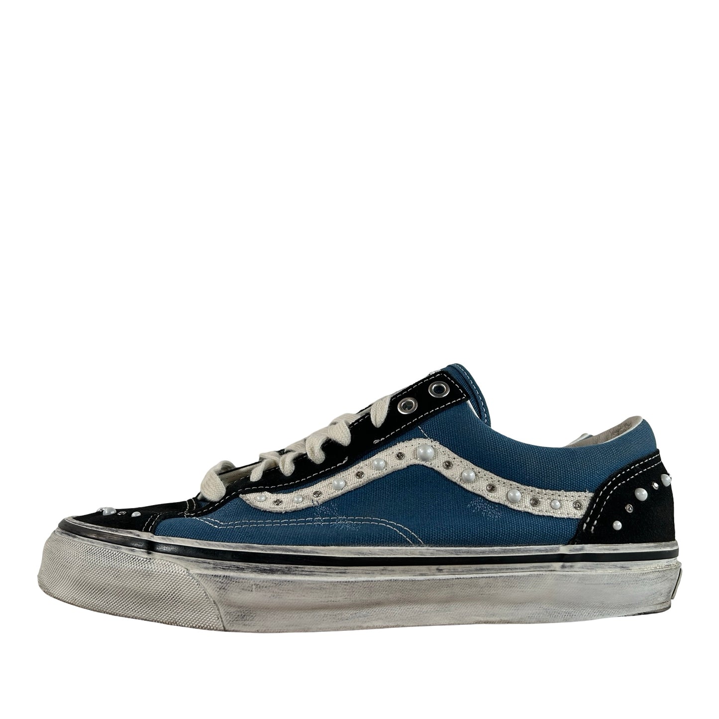 VN000E8VYA6 Vans LX Old Skool 36 Pearlized Pack Black Navy [USED] - 11.5 M (Used2)