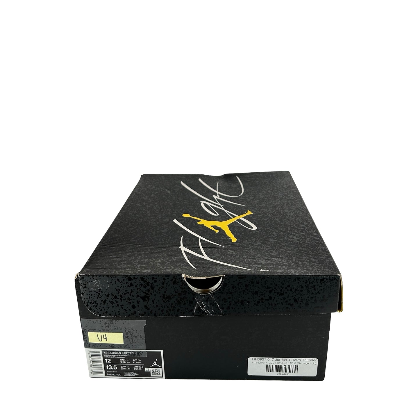DH6927 017 Jordan 4 Retro Thunder [USED] - 12 M (Used4)