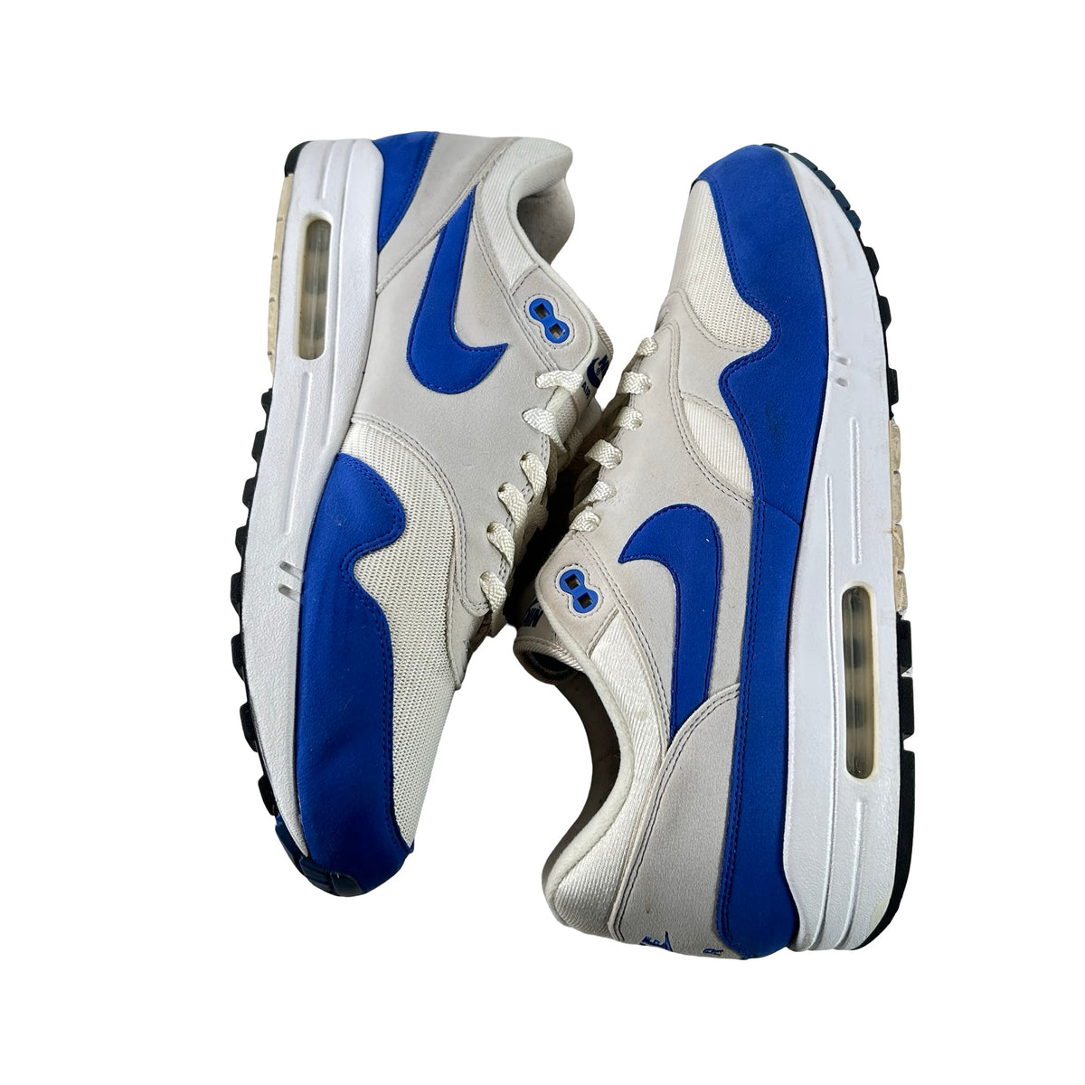 908375 102 Nike Air Max 1 Anniversary Royal (2017 Restock) [USED] - 13 M (Used)