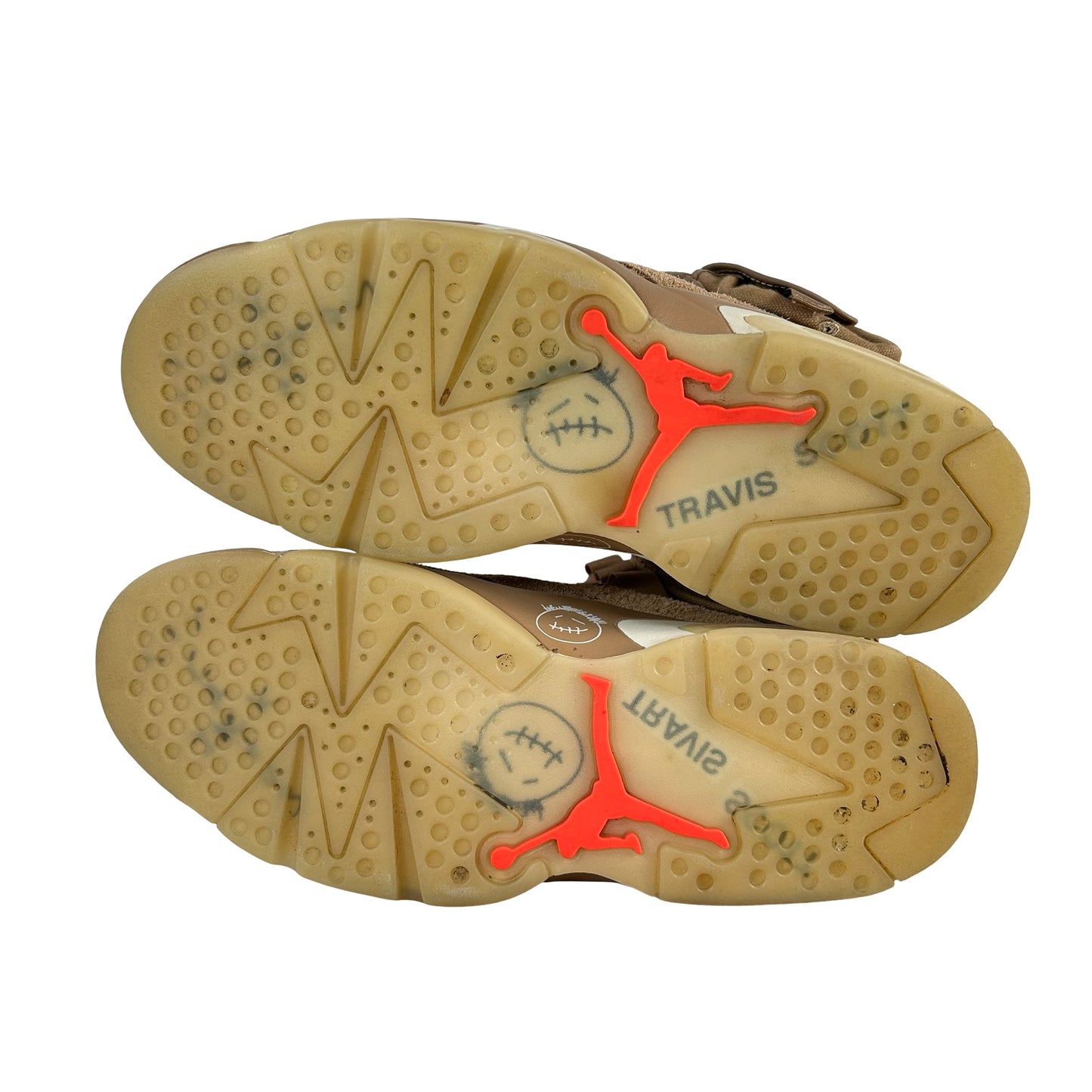DH0690 200 Jordan 6 Retro Travis Scott British Khaki [USED] - 9 M (Used14)