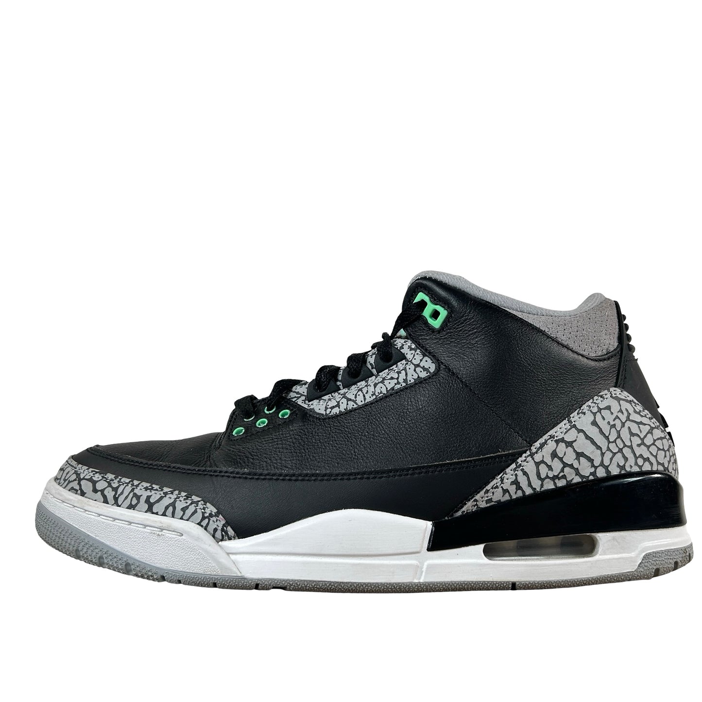 CT8532 031 Jordan 3 Retro Green Glow [USED] - 12 M (Used) (Replace Box)