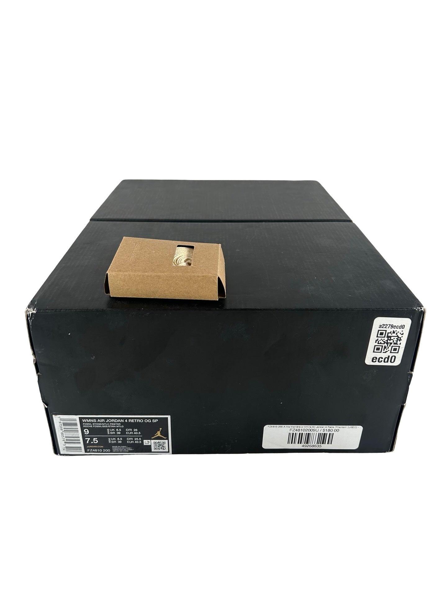 FZ4810 200 A Ma Maniére x Wmns Air Jordan 4 Retro 'Phantom' [USED] - 9 W (Used)