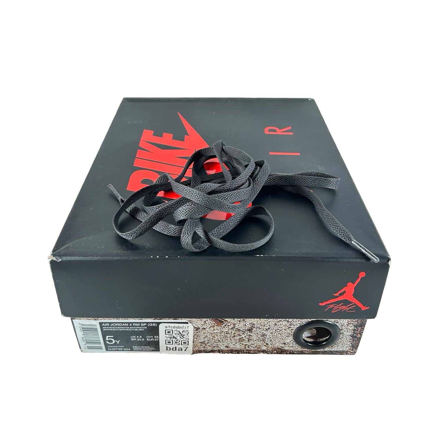 HJ9746 004 Jordan 4 RM SP Nigel Sylvester Driveway Grey (GS) [Used] - 5 Y (Used)