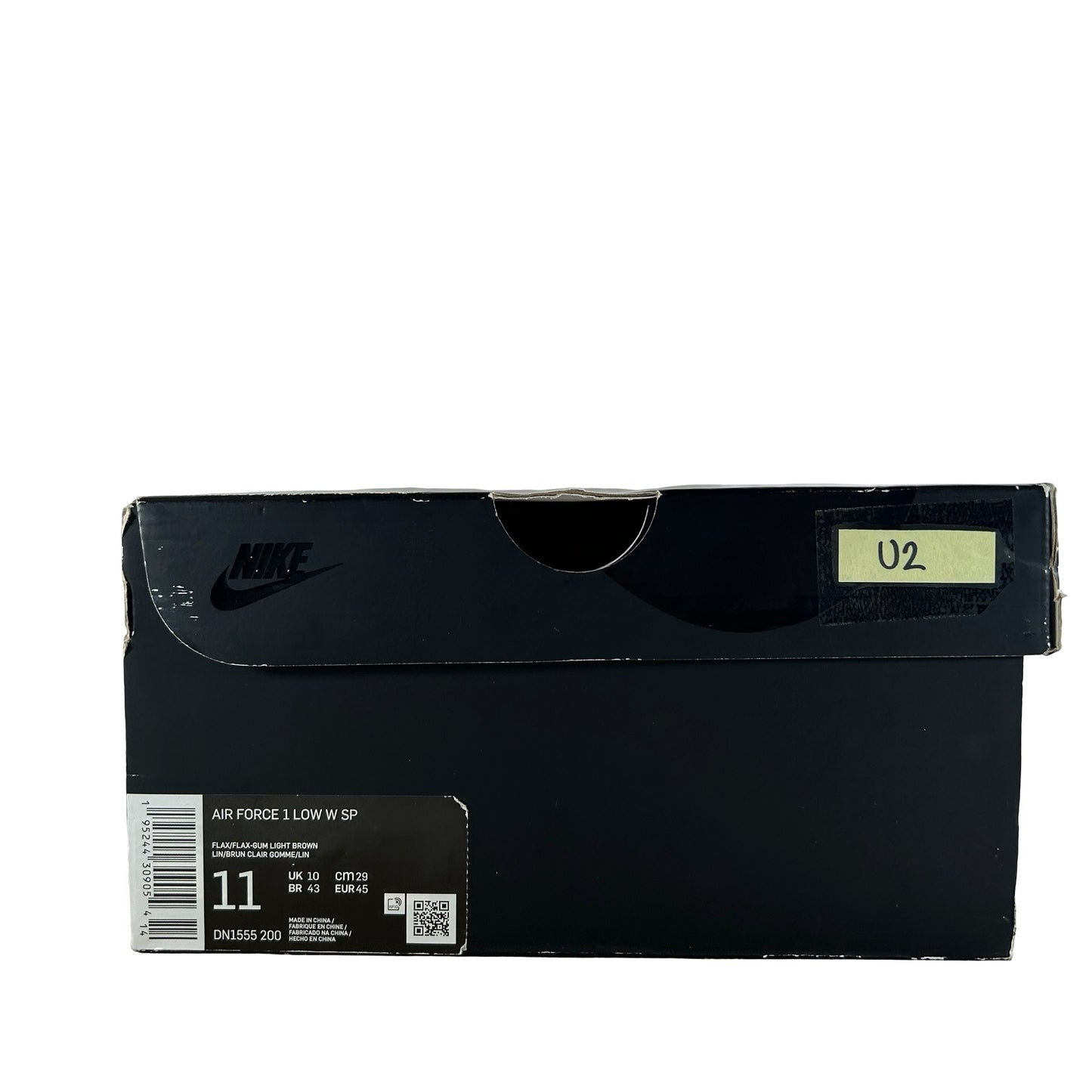 DN1555 200 Nike Air Force 1 Low SP Supreme Wheat [USED] - 11 M (Used2)