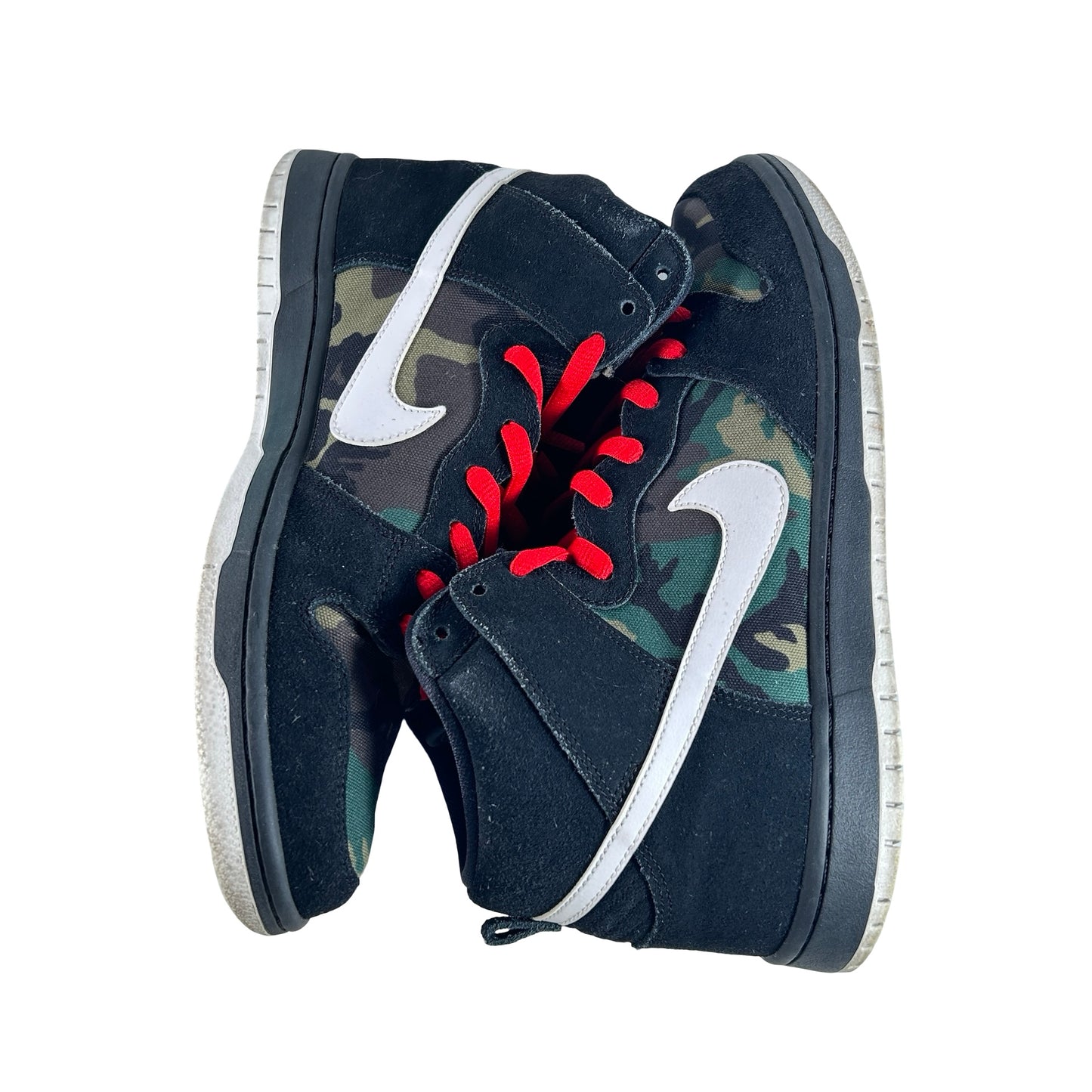 BQ6826 001 Nike SB Dunk High Camo [USED] - 10.5 M (Used)
