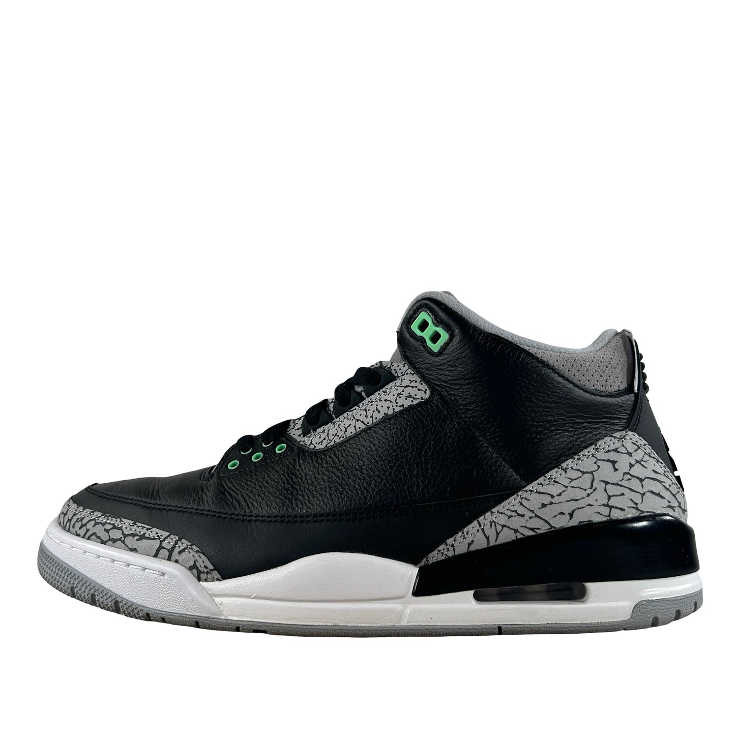CT8532 031 Jordan 3 Retro Green Glow [USED] - 11 M (Used3)