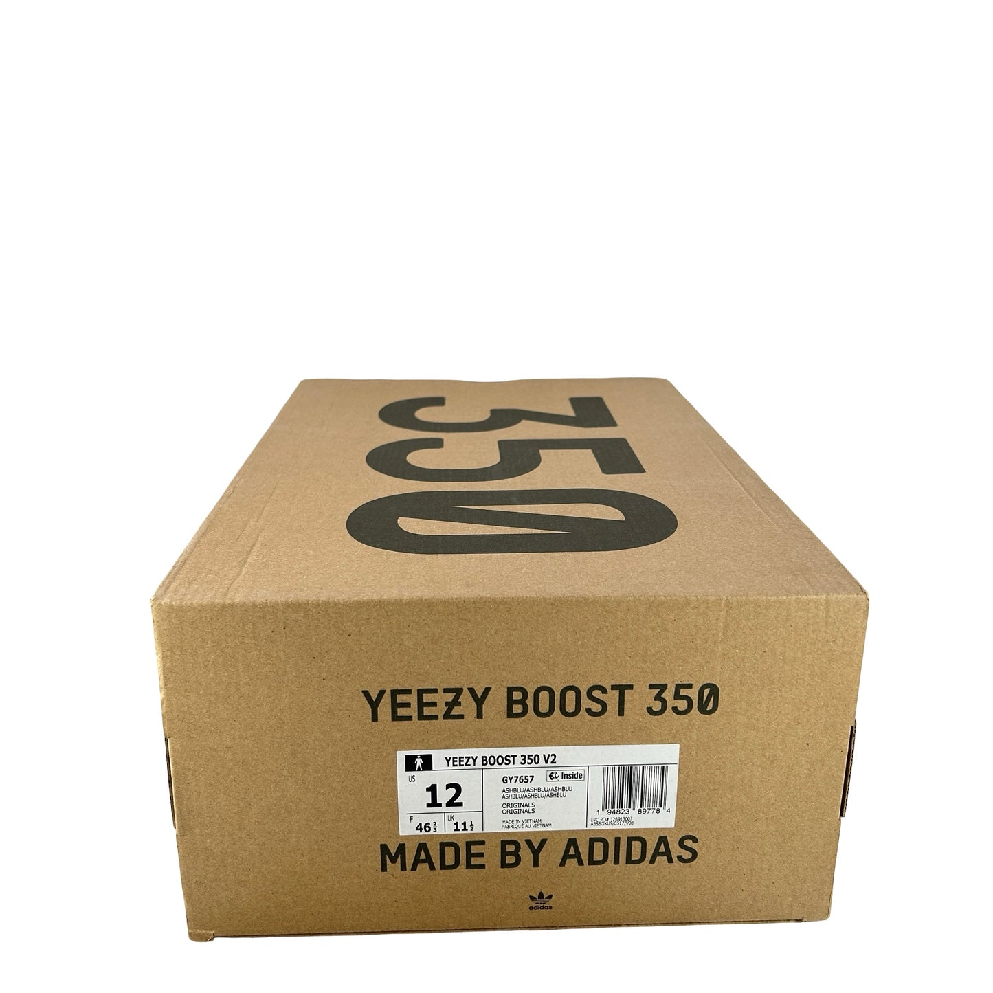 GY7657 adidas Yeezy Boost 350 V2 Ash Blue [USED] - 12 M (Used)