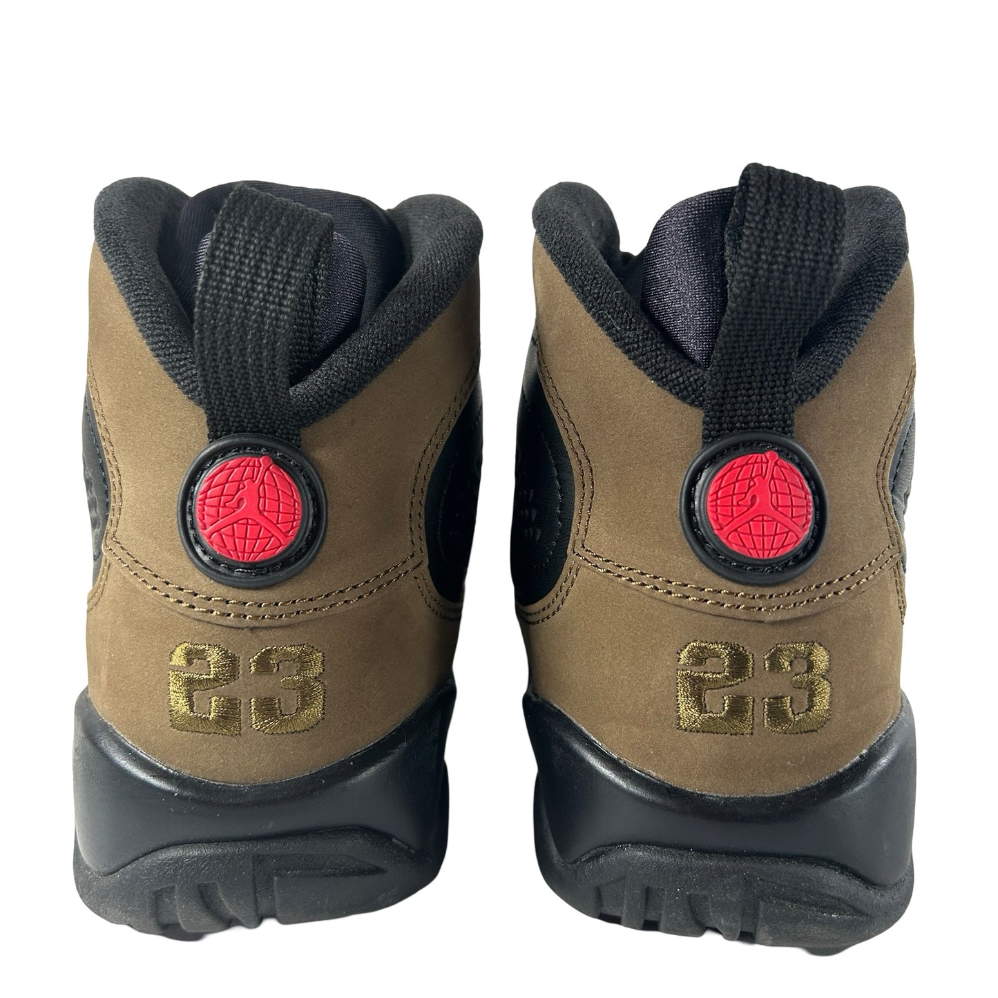 HV4574 030 Jordan 9 Retro Olive (2024) (GS) [USED] - 4.5 Y (Used) (No Box)