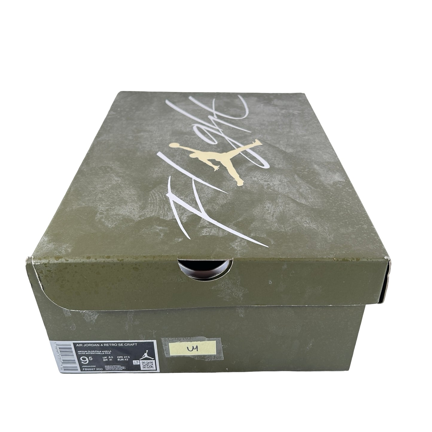 FB9927 200 Air Jordan 4 Craft Medio Oliva