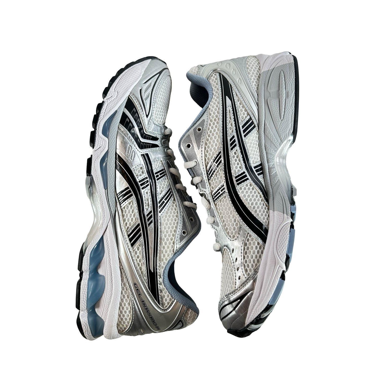 1203A961 101 ASICS Gel-Kayano 14 JJJJound White Blue [USED] - 9.5 M (Used) (No Box)