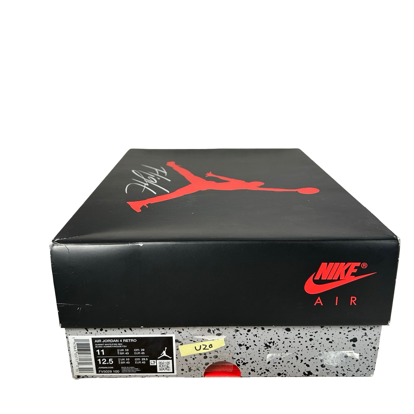 FV5029 100 Jordan 4 Retro White Cement (2025) [USED] - 11 M (Used20)