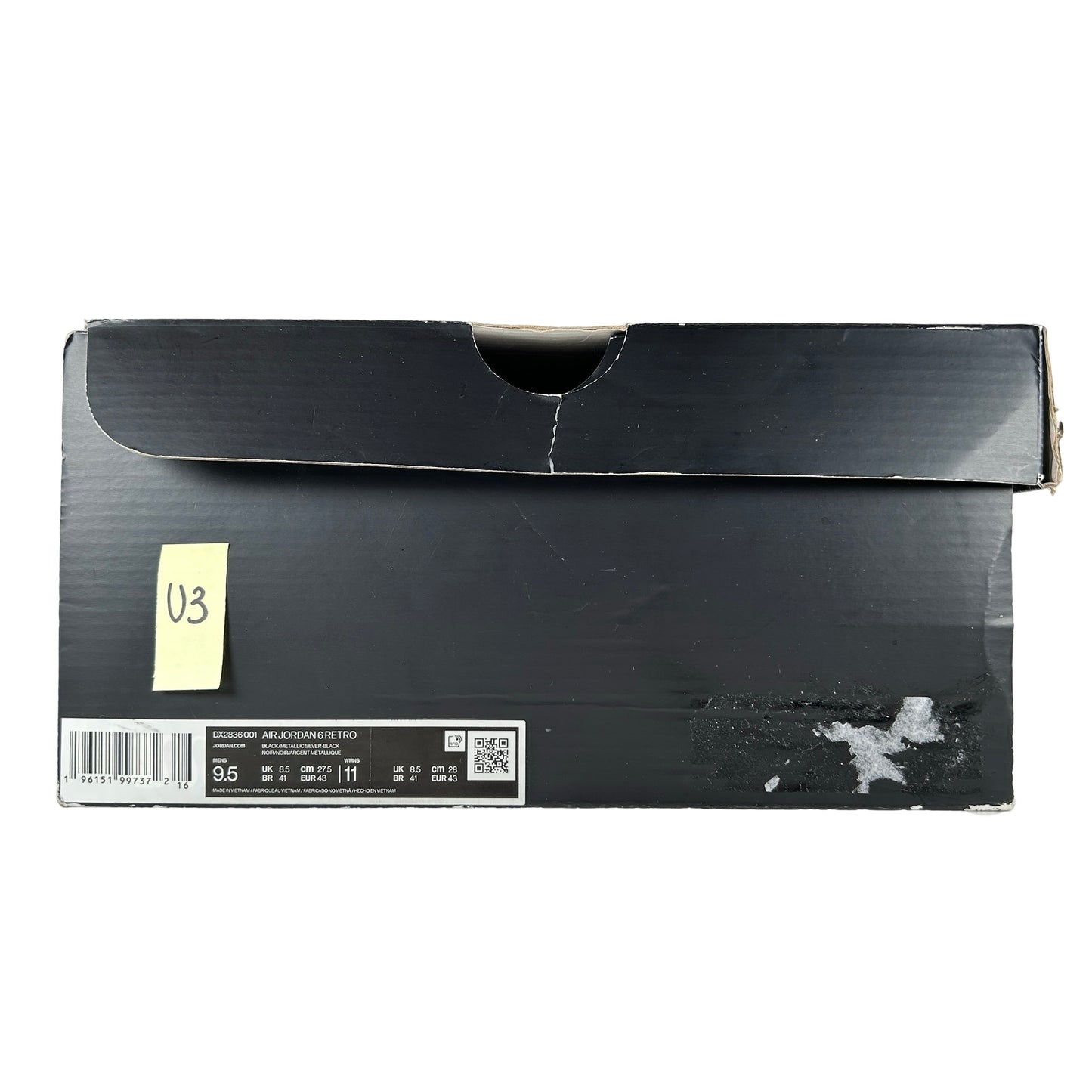 DX2836 001 Jordan 6 Retro Metallic Silver [USED] - 9.5 M (Used3)