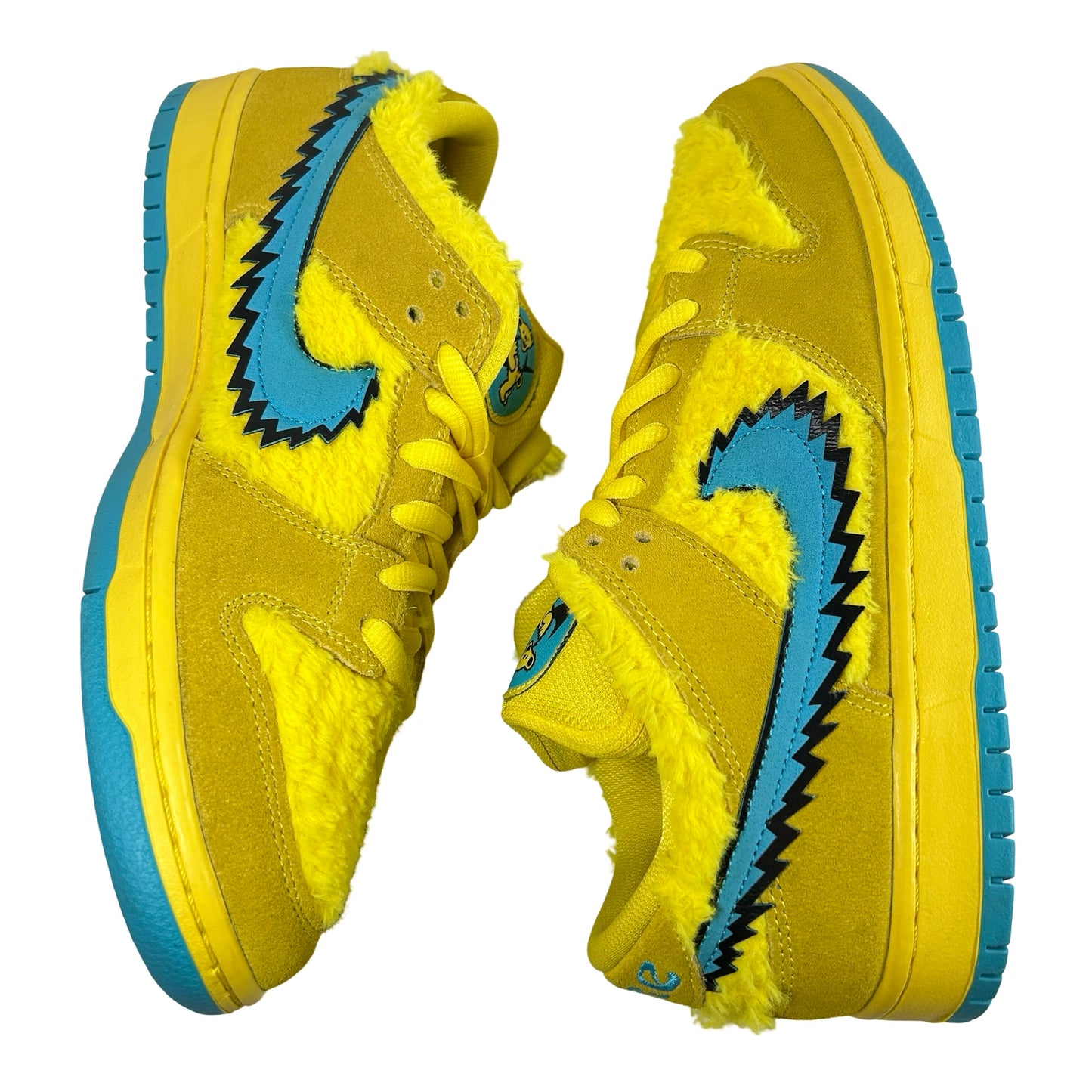 CJ5378 700 Nike SB Dunk Low Grateful Dead Yellow [USED] - 9 M (VNDS)