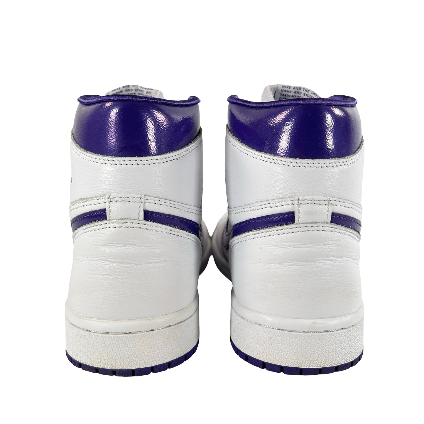 CD0461 151 Wmns Jordan 1 Retro High Court Purple [USED] - 8 W (Used)