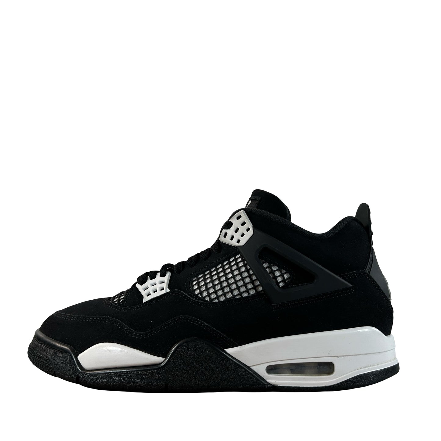 FQ8138 001 Air Jordan 4 Retro White Thunder [USED] - 10.5 M (Used2) (Replace Box2)