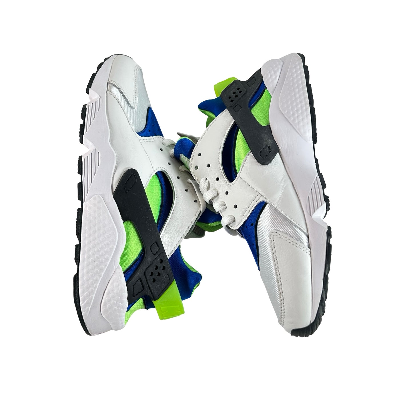 DD1068 100 Nike Air Huarache Scream Green (2021) [USED] - 9 M (Used)