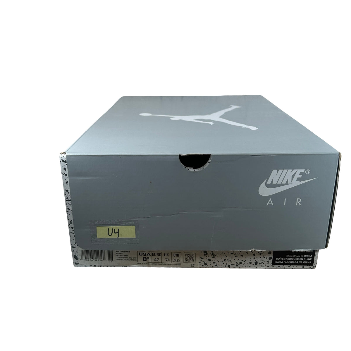 DD0587 002 Jordan 5 Retro Wolf Grey (2026) [USED] - 8.5 M (Used4)