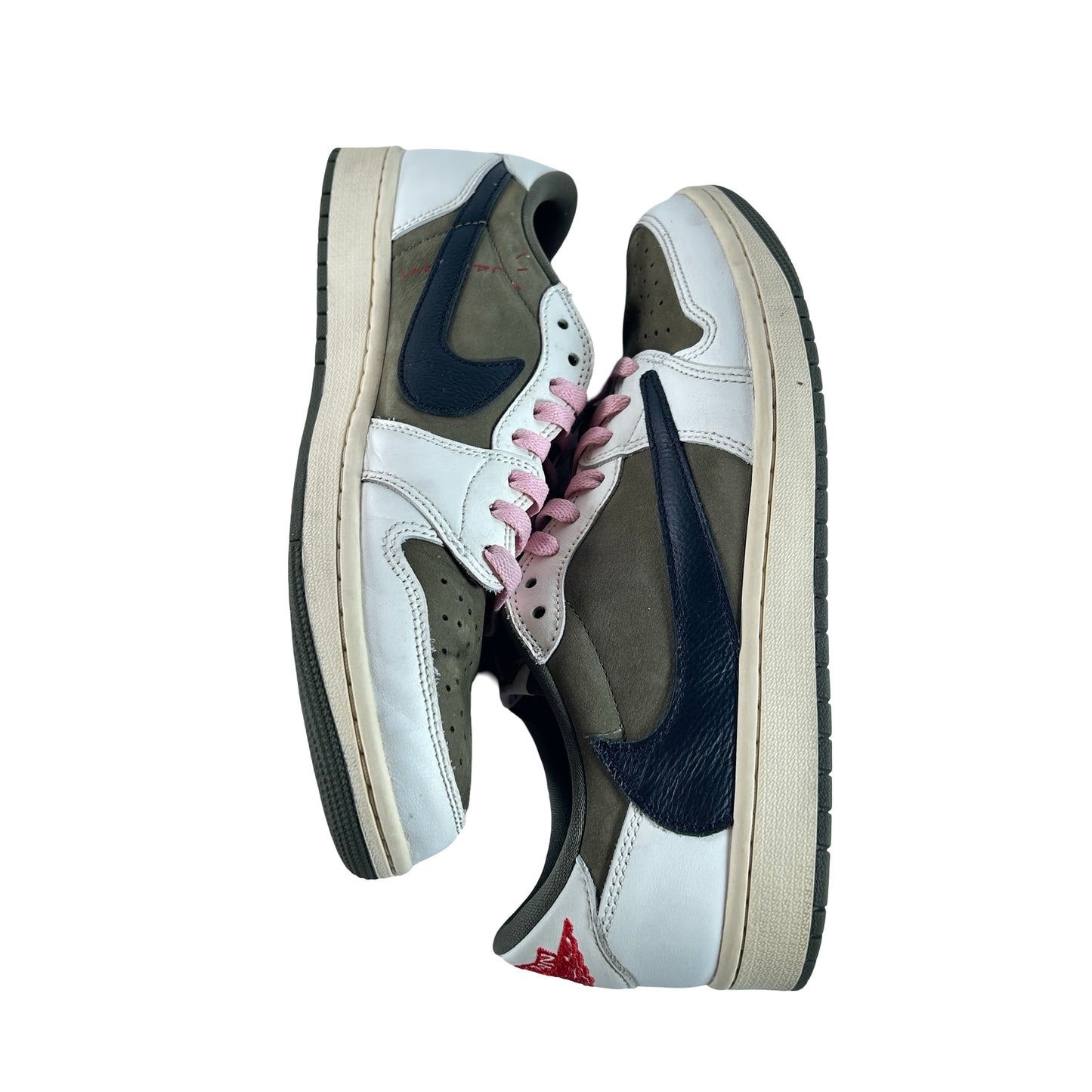DM7866 200 Jordan 1 Retro Low OG SP Travis Scott Medium Olive [USED] - 10 M (Used10)
