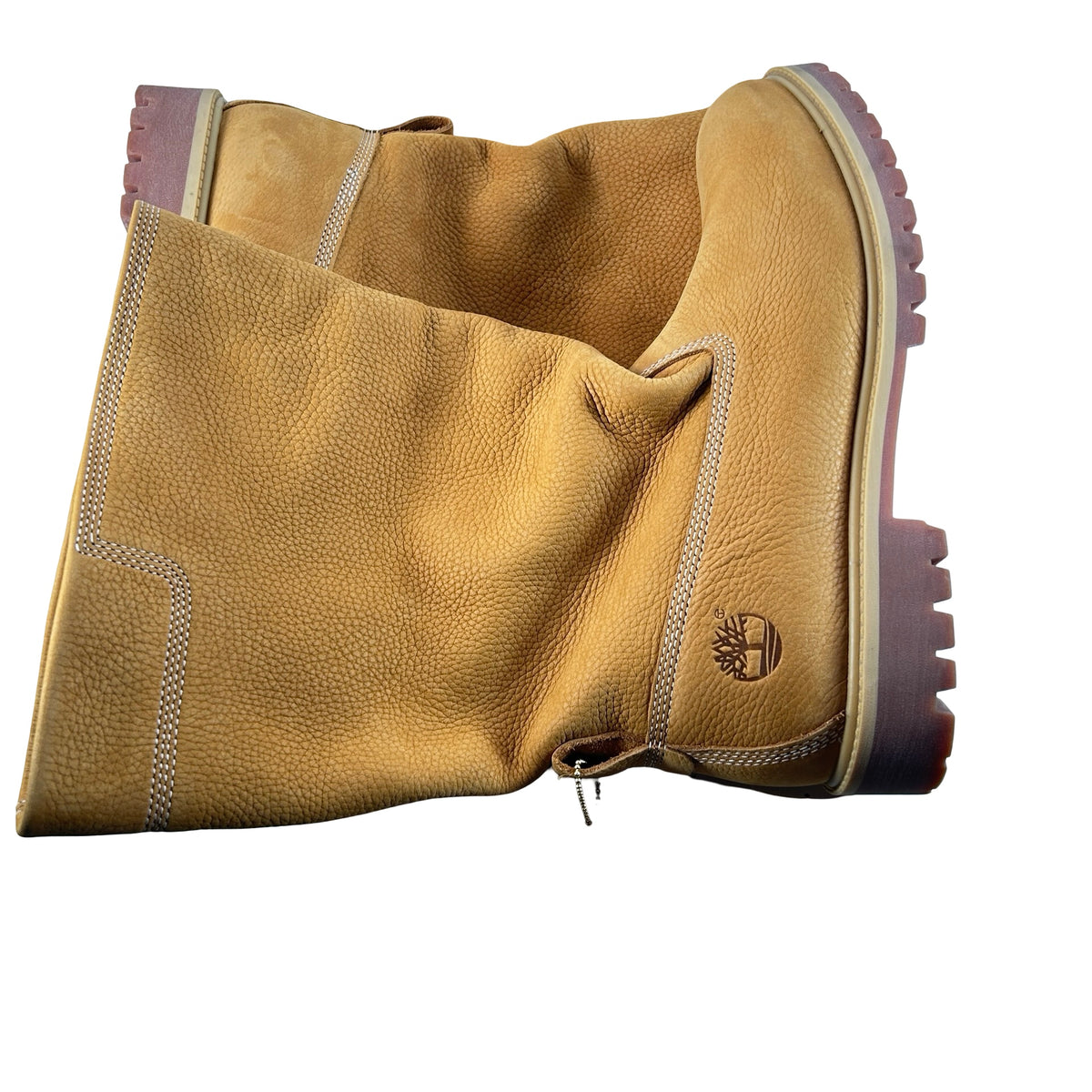 TB0A446G 754 Timberland Mid Pull On Boot x Telfar Wheat [USED] - 11 M (Used)