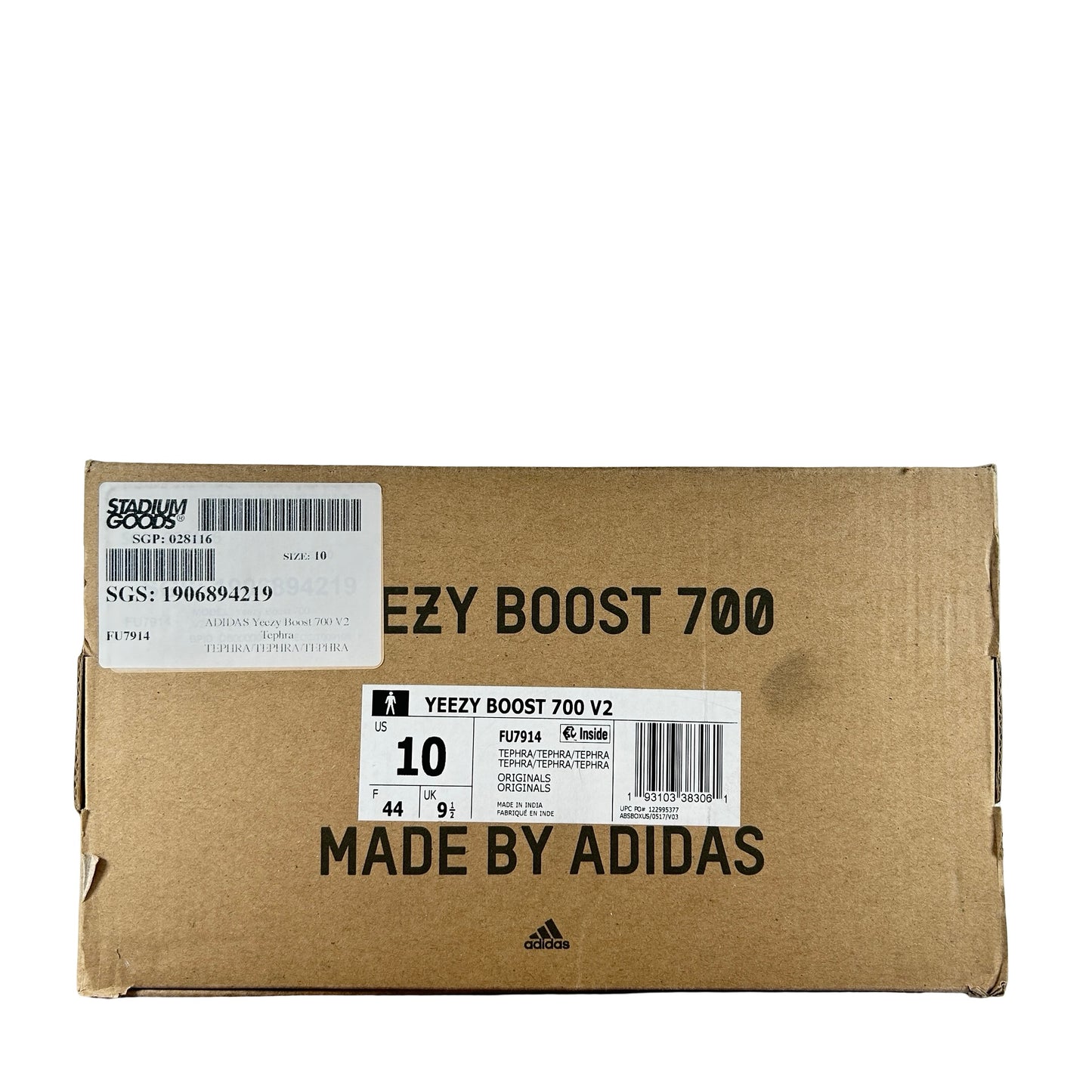 FU7914 adidas Yeezy Boost 700 V2 Tephra [USED] - 10 M (Used)