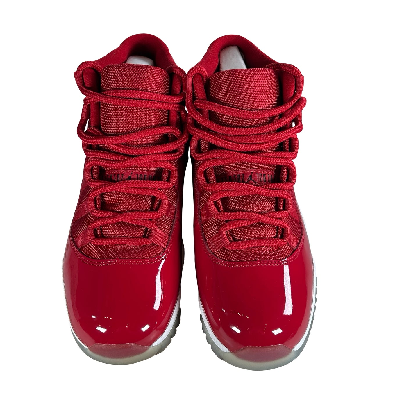 378037 623 Jordan 11 Retro Win Like 96 - 9.5 M (Soles Yellowing2)