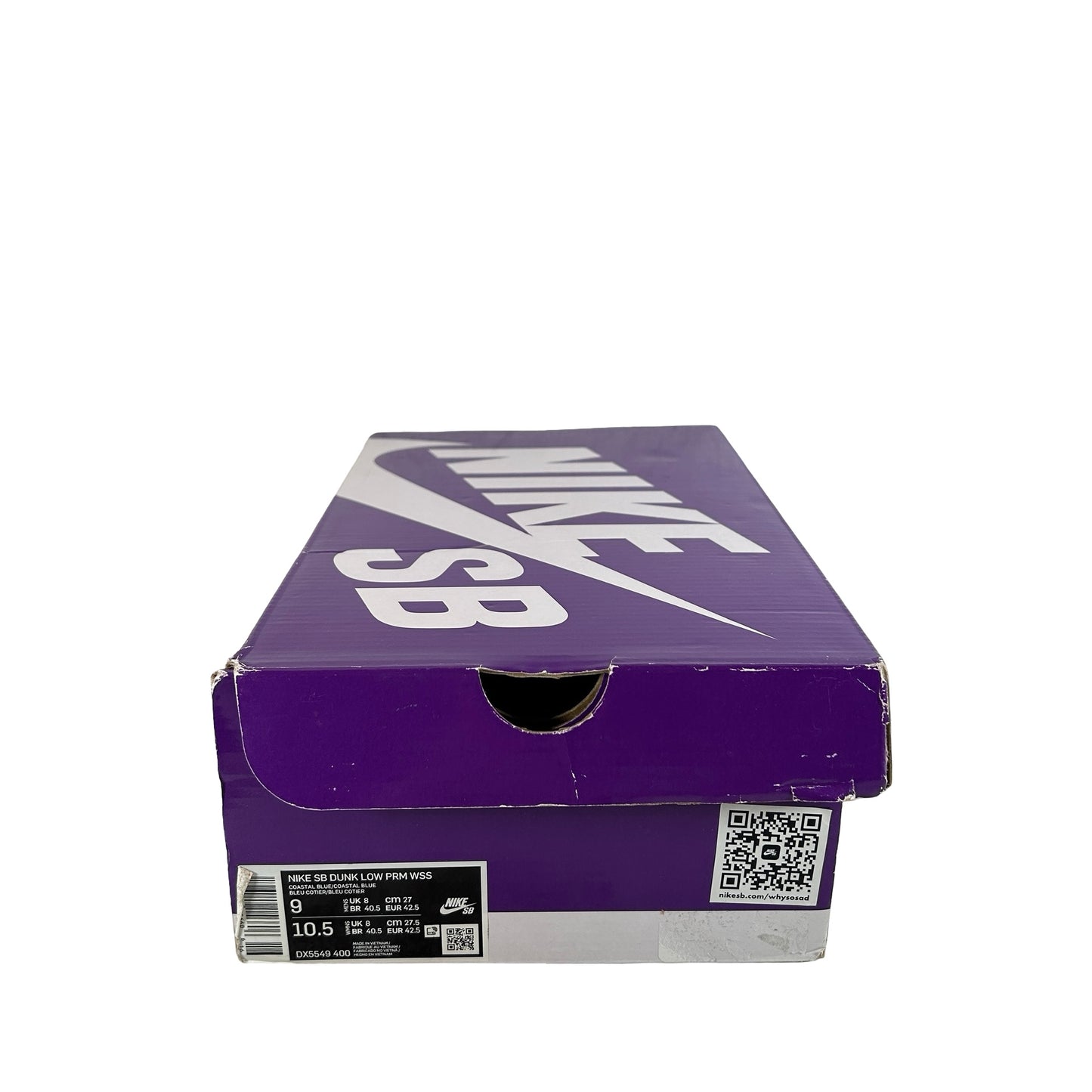 DX5549 400 Nike SB Dunk Low Pro Why So Sad? [USED] - 9 M (Used)