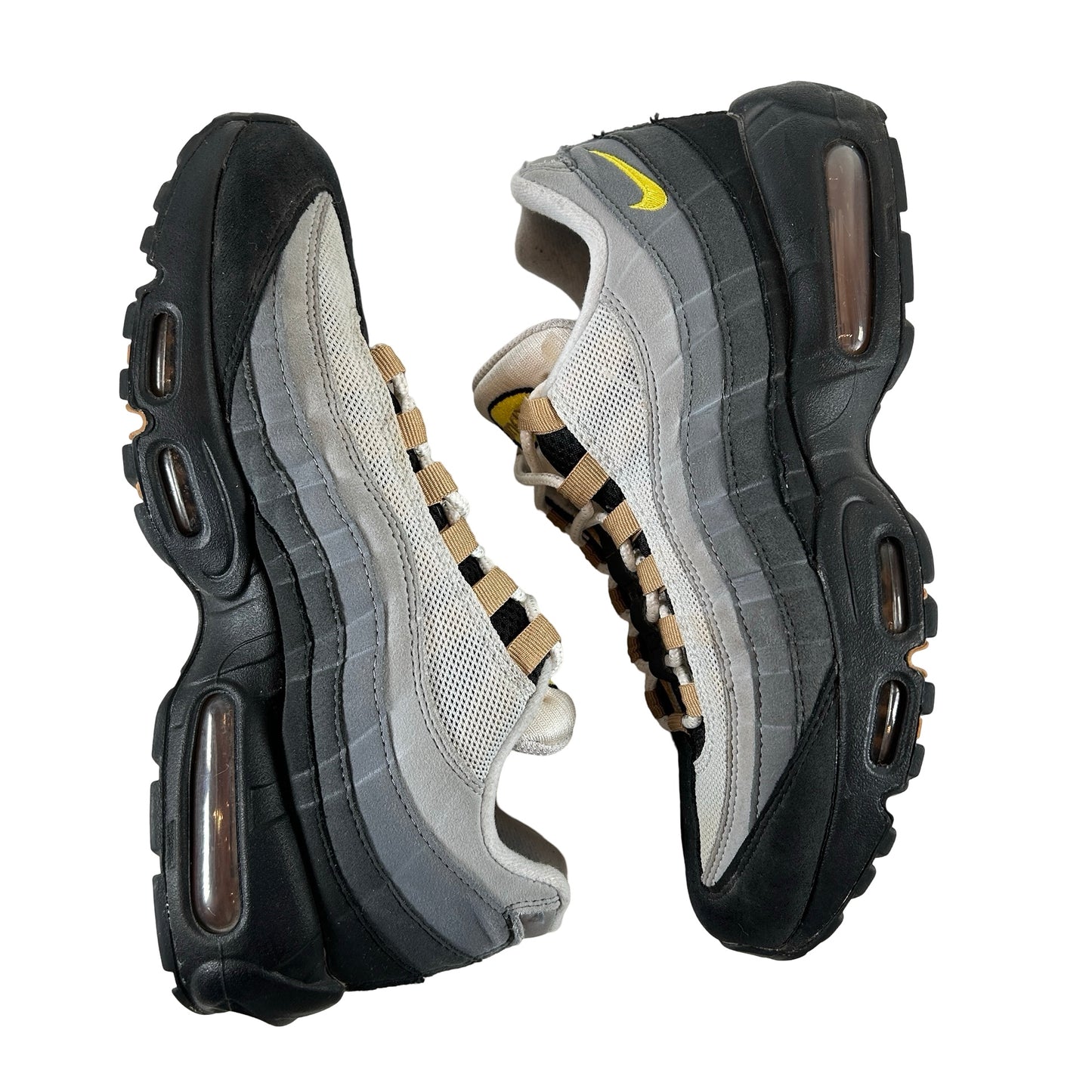 DX4236 100 Nike Air Max 95 Icons Yellow Strike [USED] - 8 M (Used) (No Box)