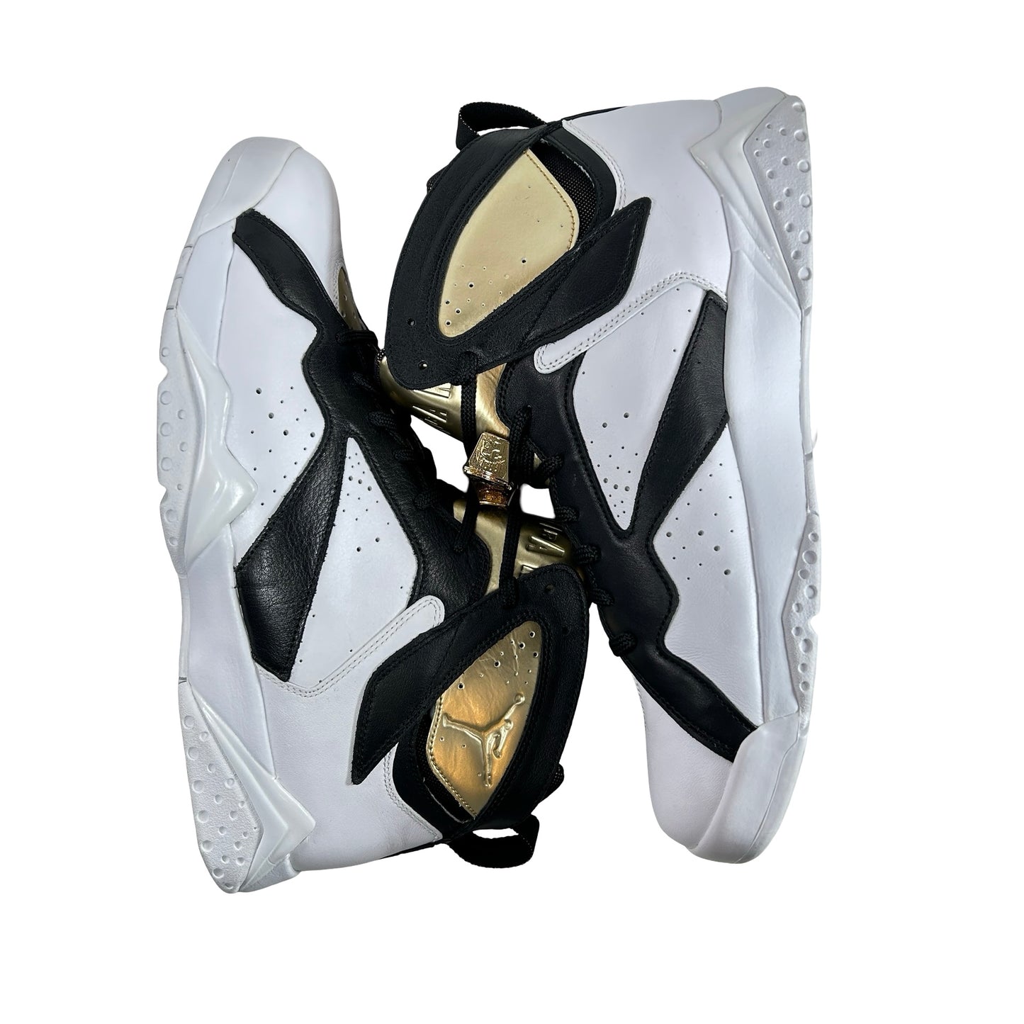 725093 140 Jordan 7 Retro Championship Pack Champagne [USED] - 13 M (Used)