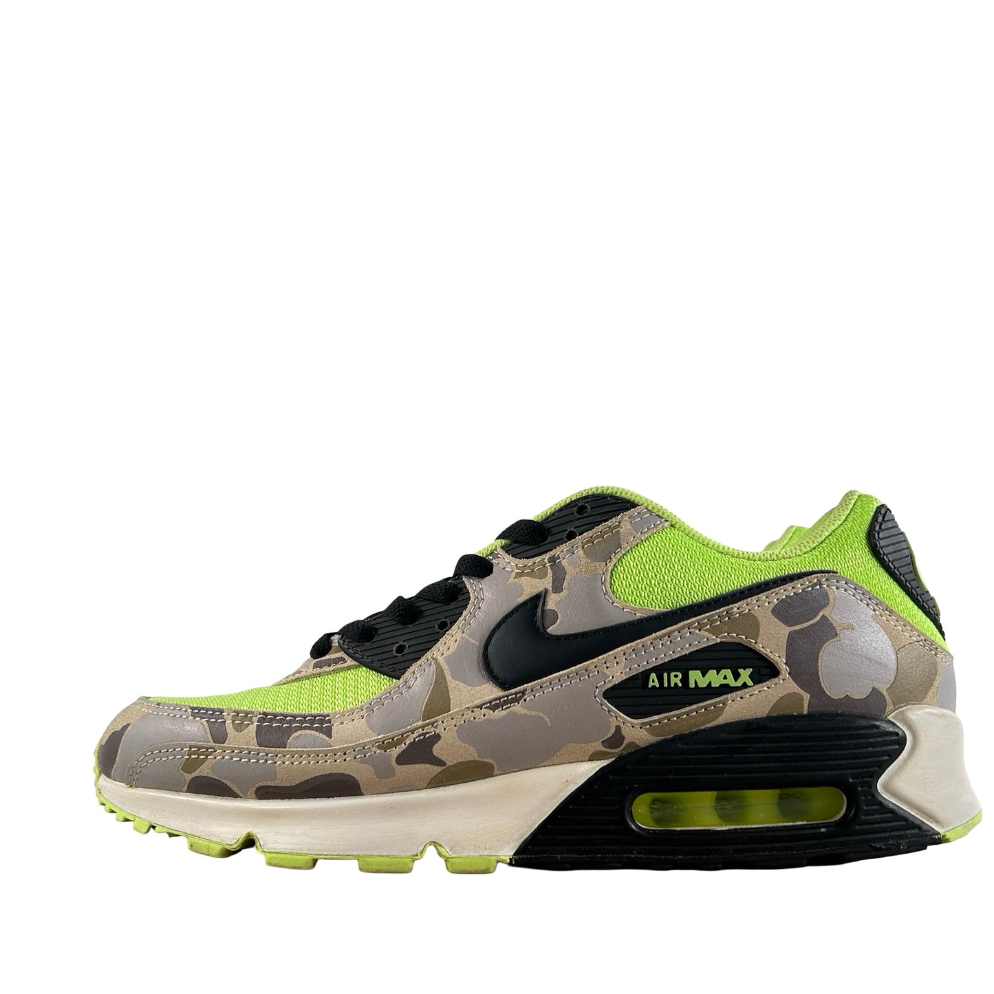 CW4039 300 Nike Air Max 90 Green Camo [USED] - 11.5 M (Used) (No Box)