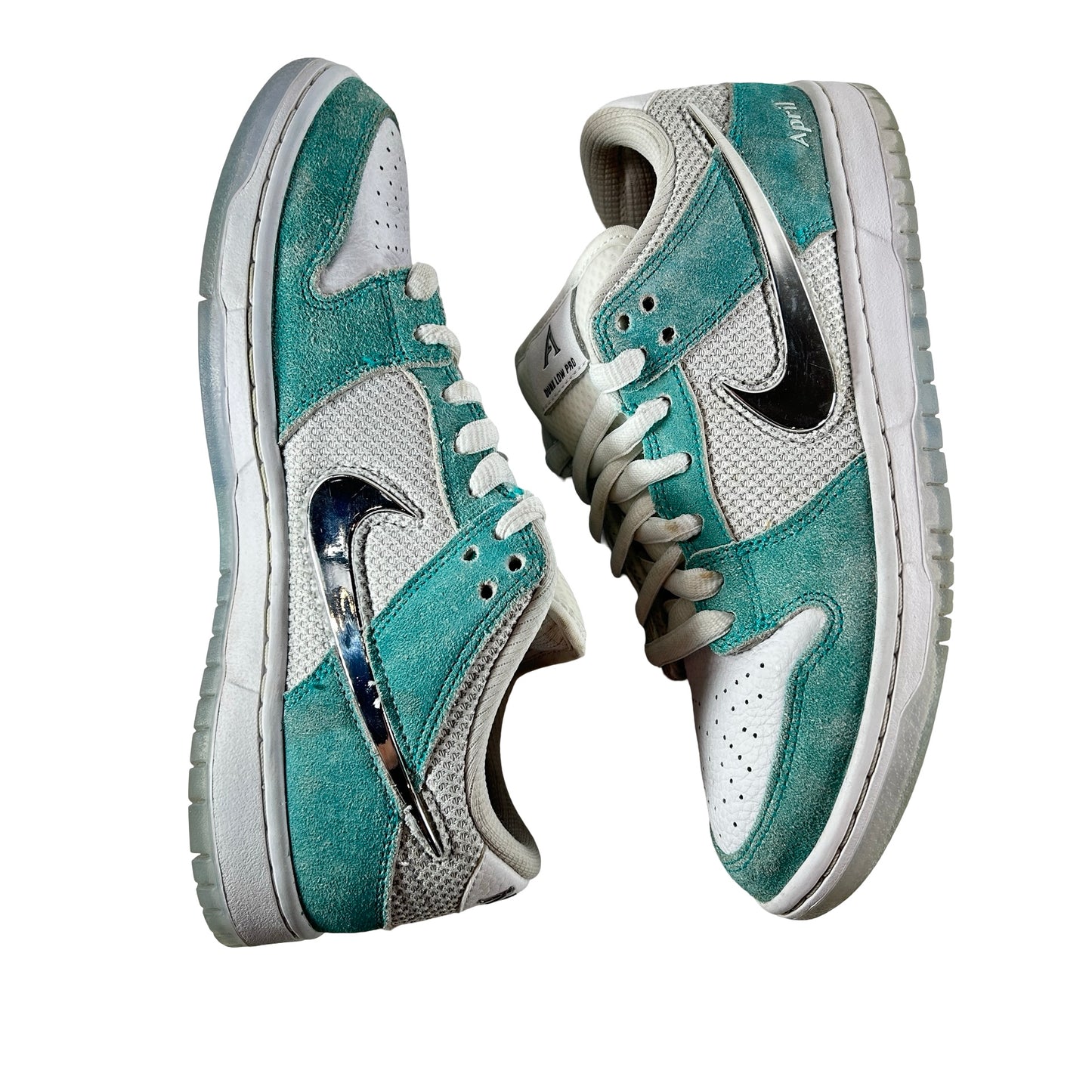 FD2562 400 Nike SB Dunk Low April Skateboards [USED] - 7.5 M (Used)