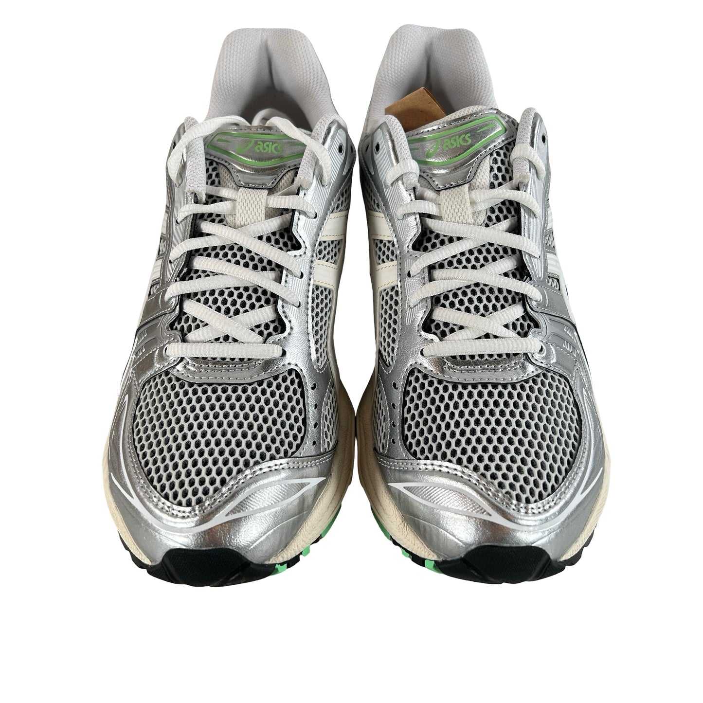 1203A740 102 ASICS Gel-Kayano 14 Silver Lime [USED] - 11 M (VNDS)