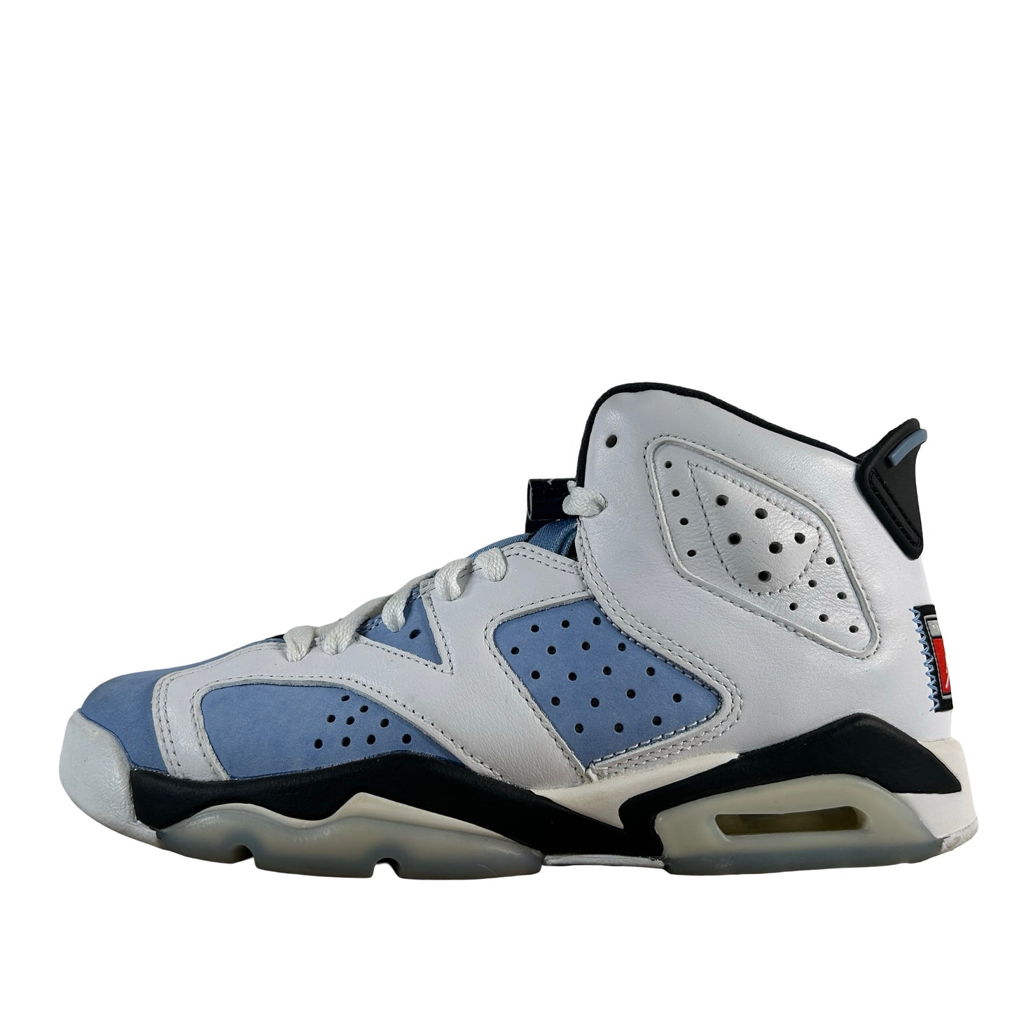 384665 410 Jordan 6 Retro UNC White (GS) [USED] - 4.5 Y (Used) (No Box)