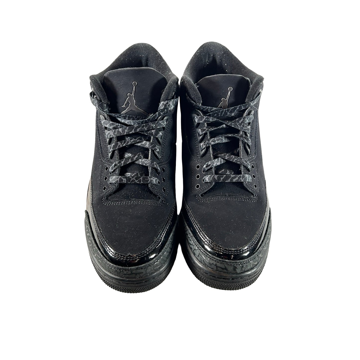 CT8532 001 Jordan 3 Retro Black Cat (2025) [USED] - 9.5 M (Used) (No Box)