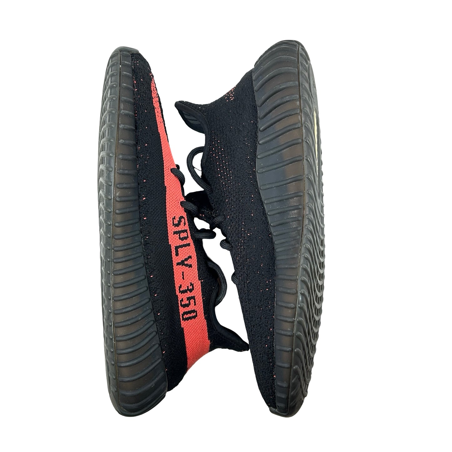 BY9612 Yeezy Boost 350 V2 Núcleo Negro Rojo