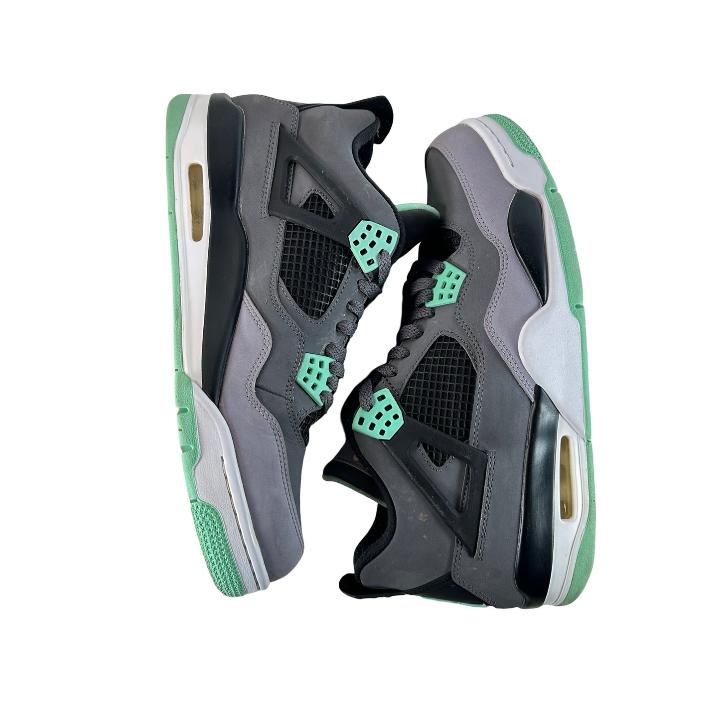 308497 033 Jordan 4 Retro Green Glow [USED] - 9.5 M (Used2)