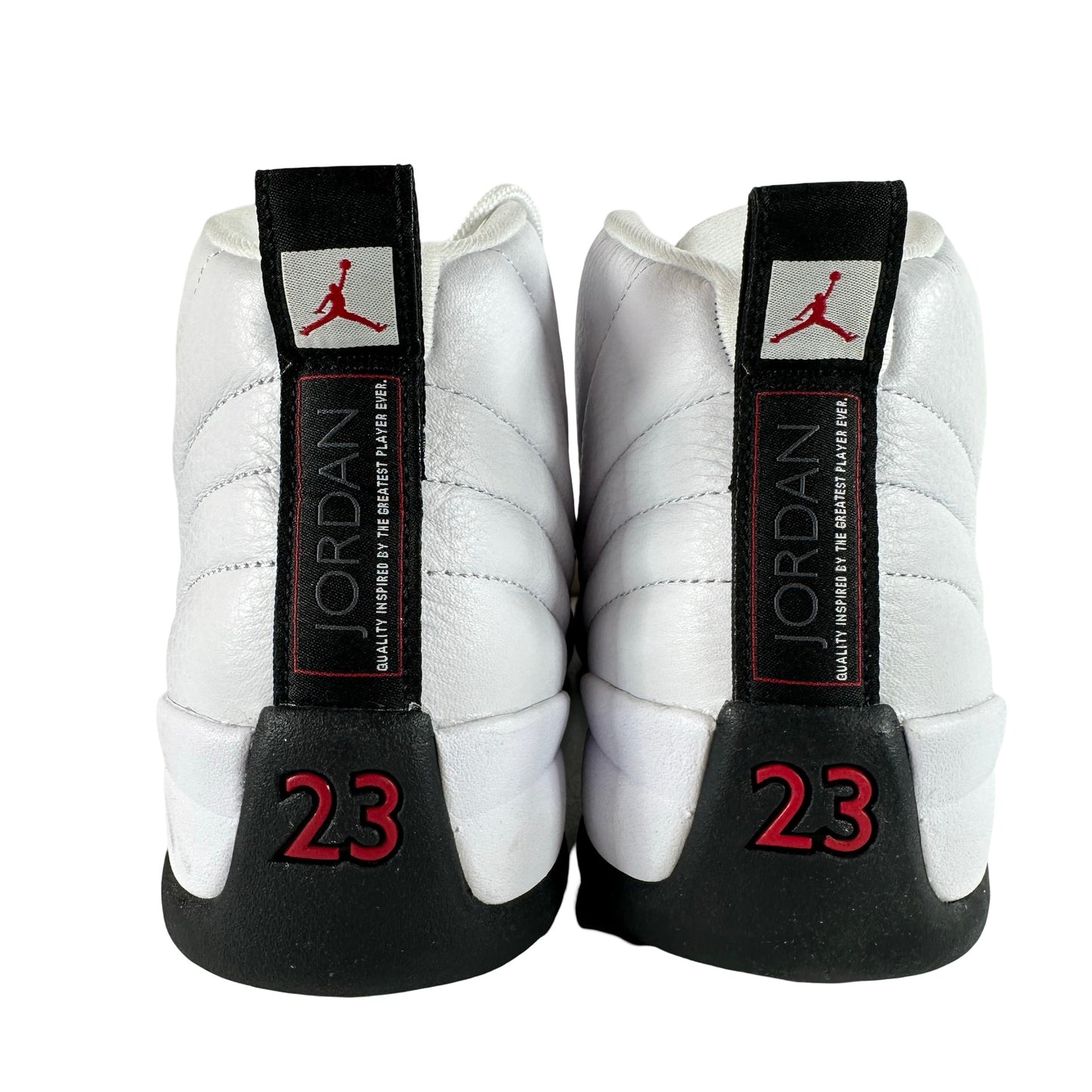 CT8013 162 Air Jordan 12 Red Taxi [USED] - 9 M (Used)