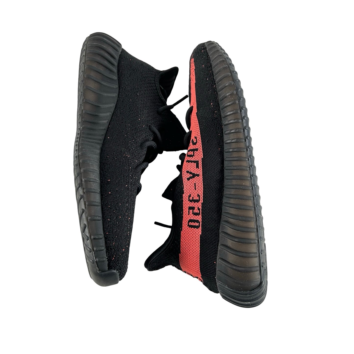 BY9612 Yeezy Boost 350 V2 Núcleo Negro Rojo