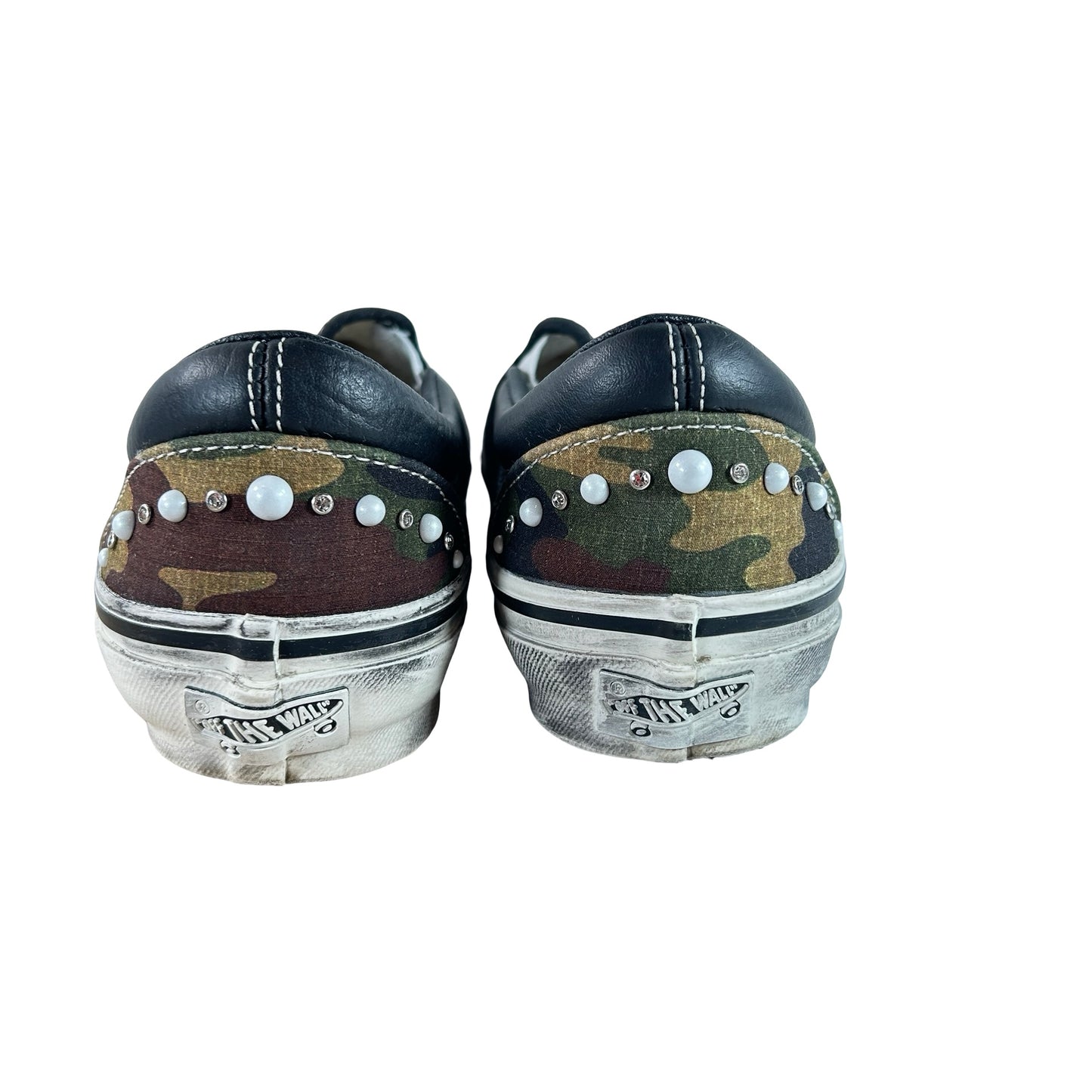 VN000D9PCAK Vans LX Classic Slip-On 98 Pearlized Pack Camo Black [USED] - 8 M (Used)