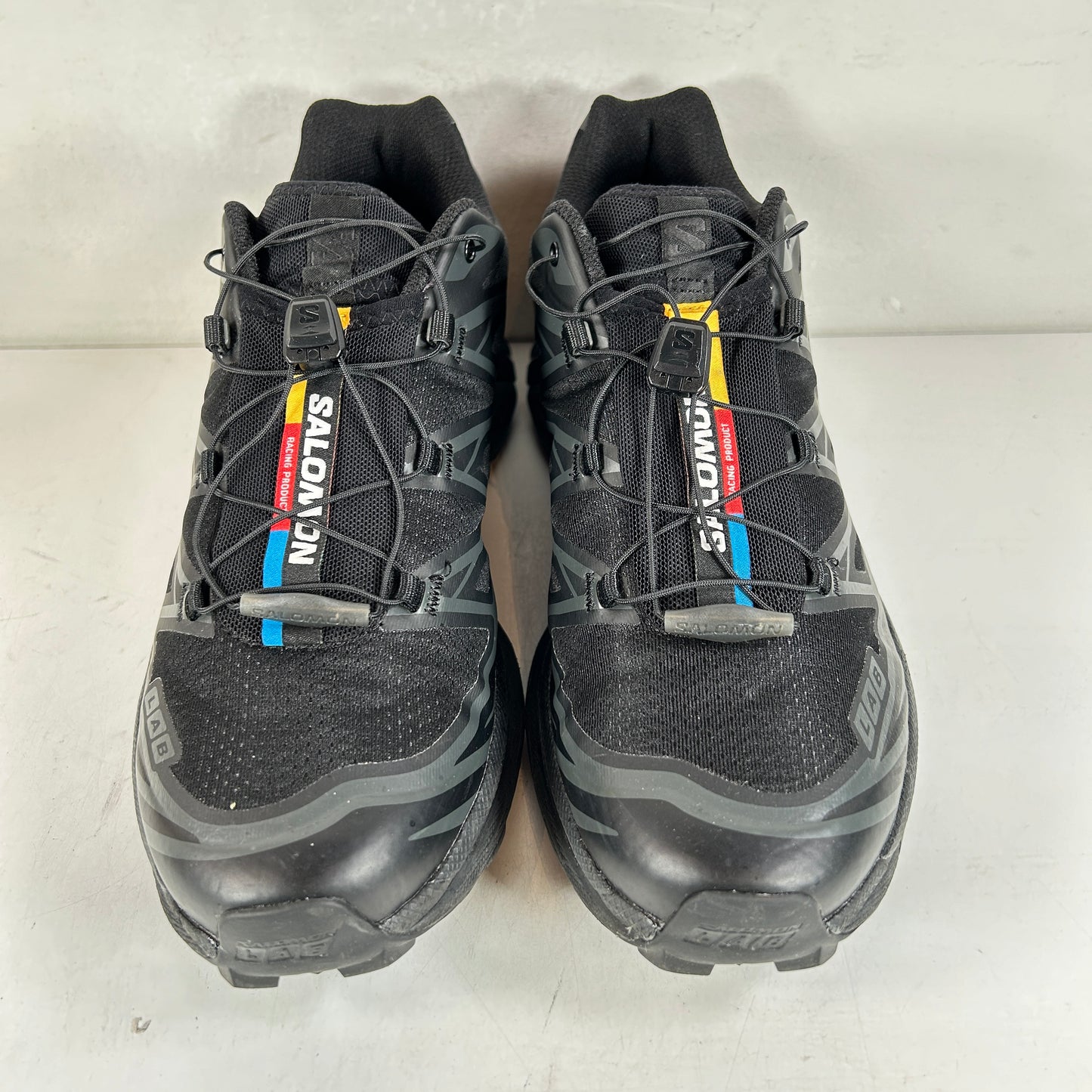 L41086600 Salomon XT-6 Triple Black [USED] - 9 M (Used)