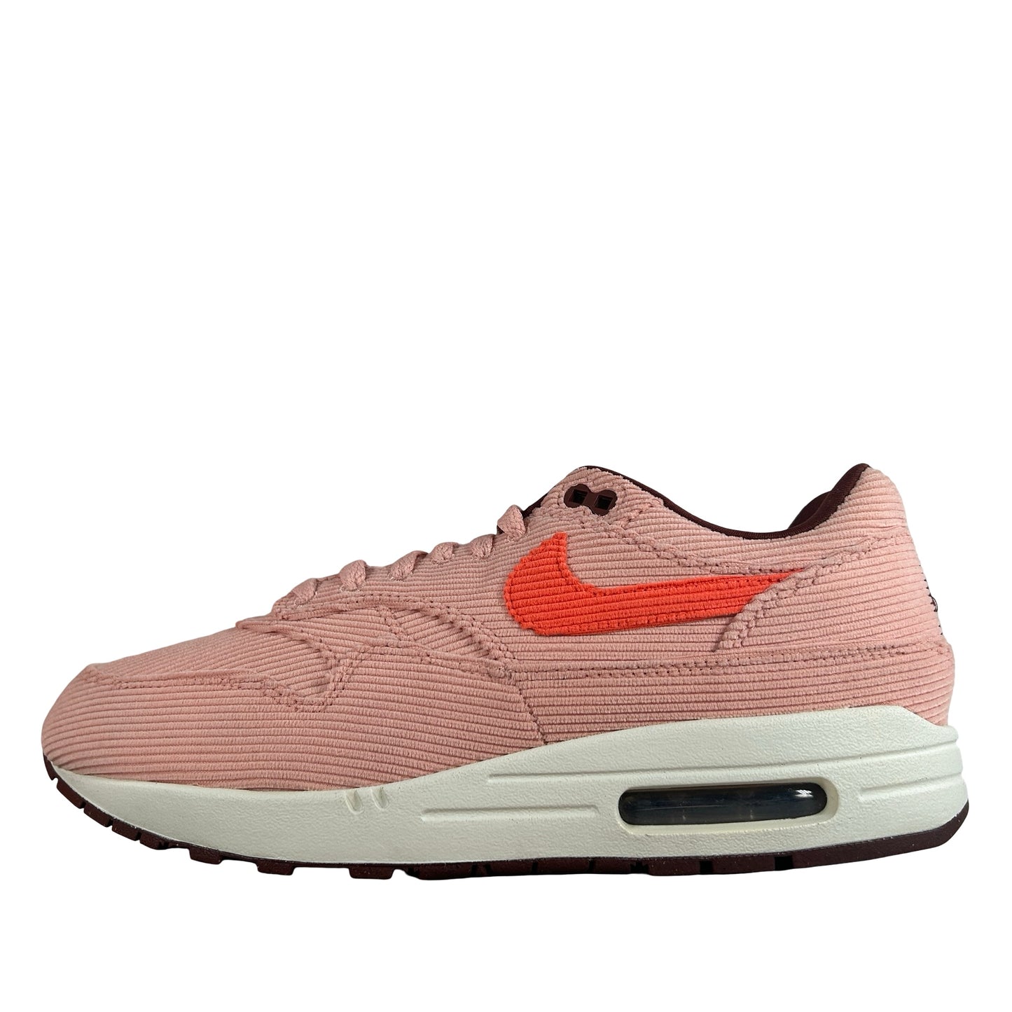 FB8915 600 Nike Air Max 1 PRM Corduroy Coral Stardust [USED] - 9.5 M (Used)