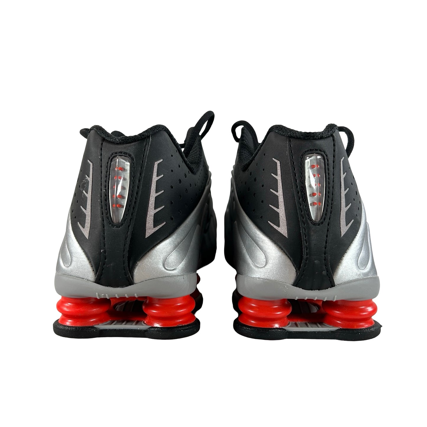 HQ1988 002 Nike Shox R4 Black Metallic Silver (2025) [USED] - 11.5 M (Used) (No Box)