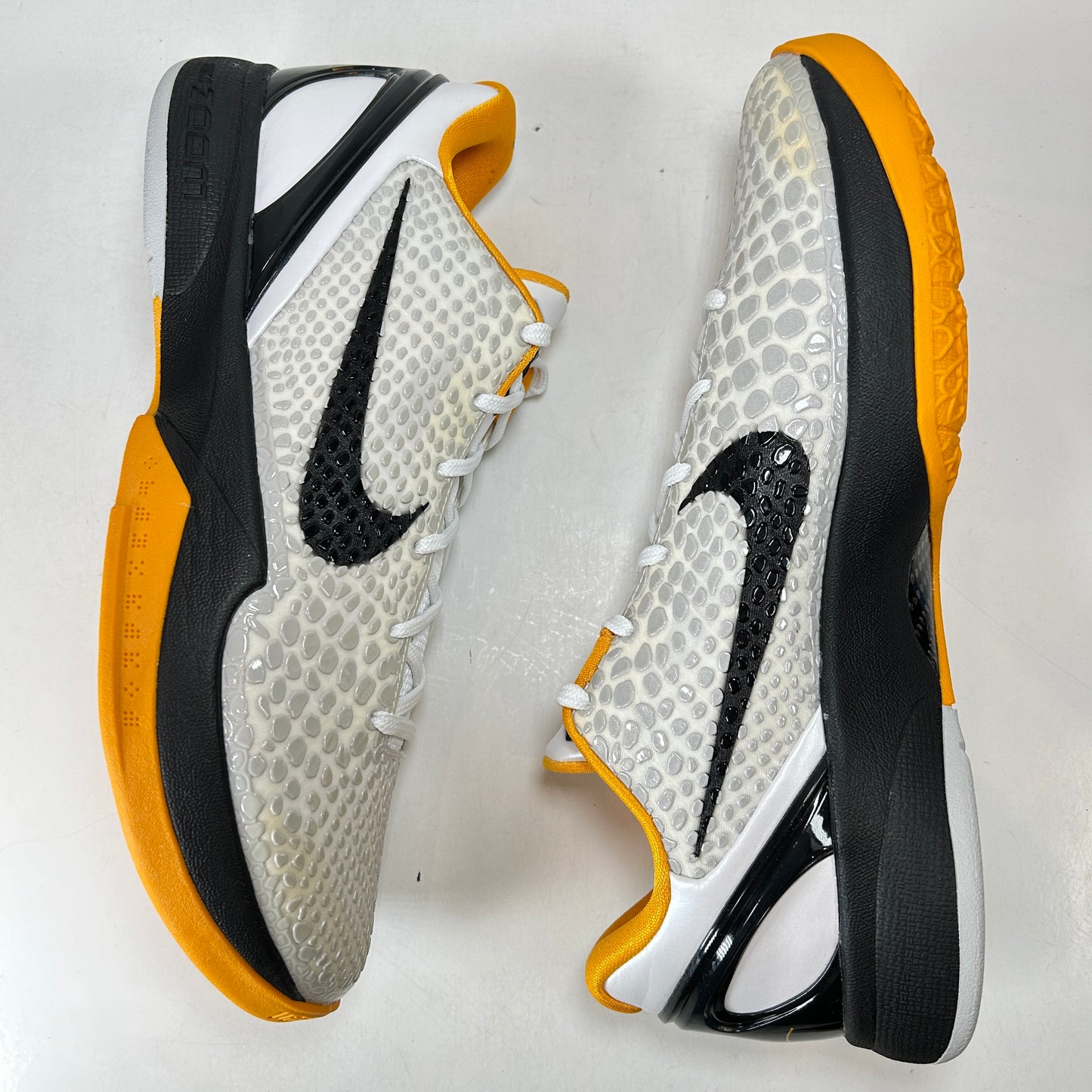 CW2190 100 Kobe 6 Protro Playoff Pack White Del Sol [CONDITIONAL] - 12 M (Yellowing)