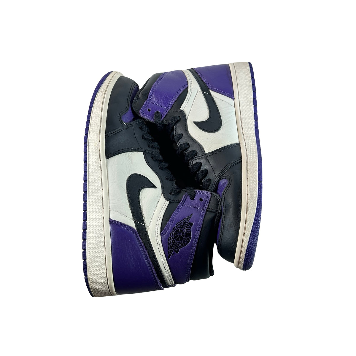 555088 501 Jordan 1 Court Purple [USED] - 9 M (Used2)