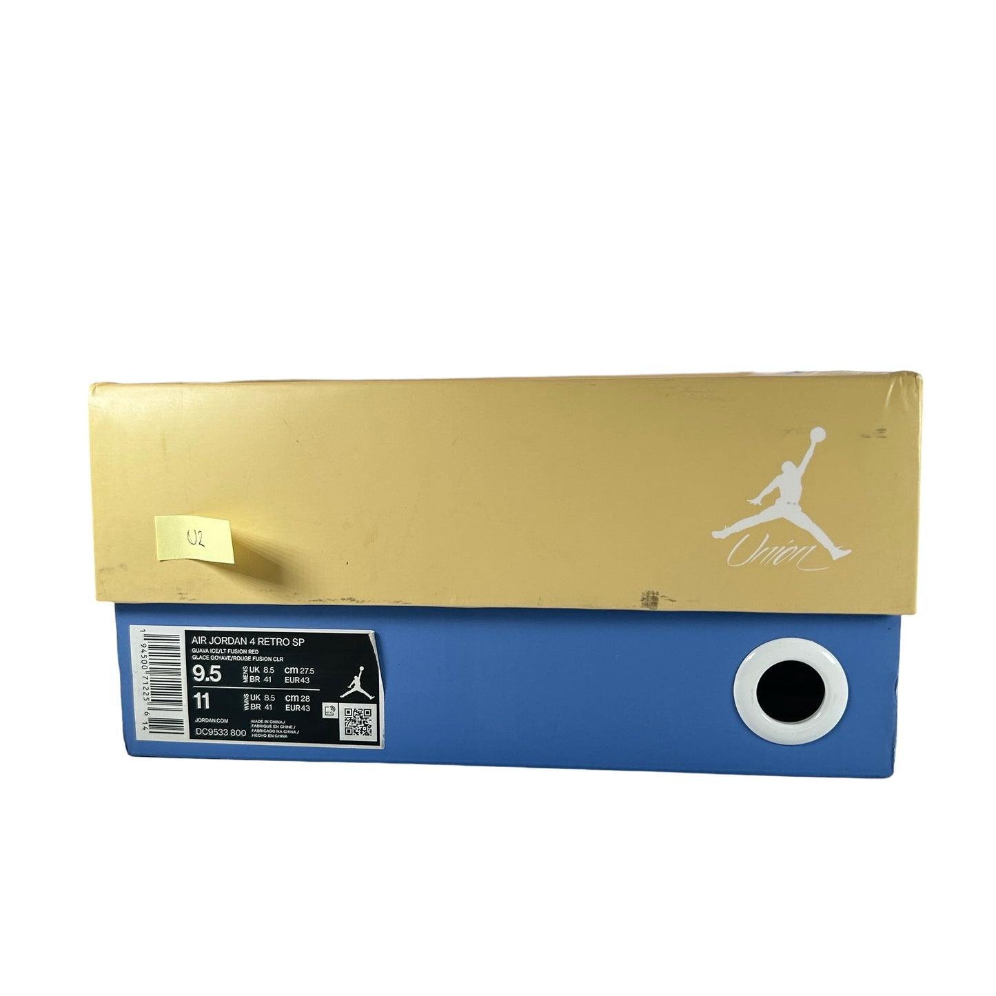 DC9533 800 Jordan 4 Unión Guayaba Ice