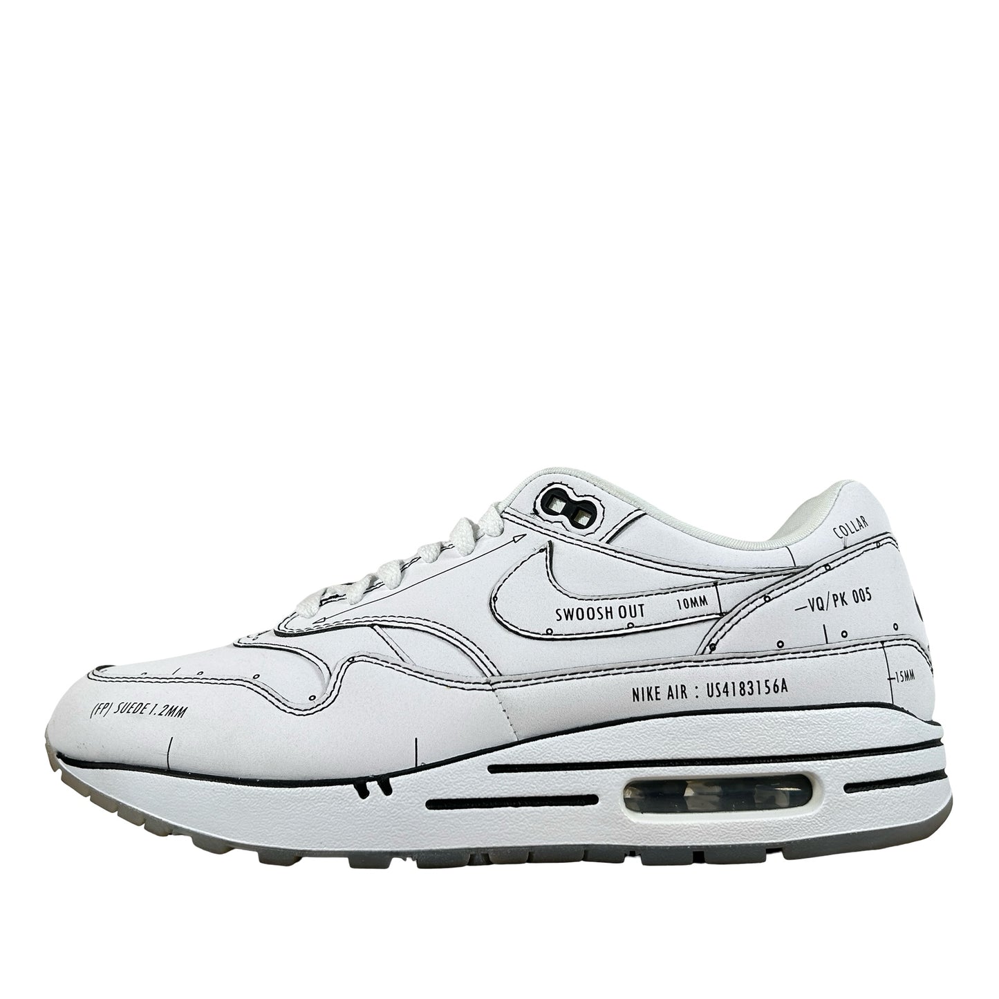 CJ4286 100 Nike Air Max 1 Tinker Schematic [USED] - 8.5 M (Used) (Replace Box)